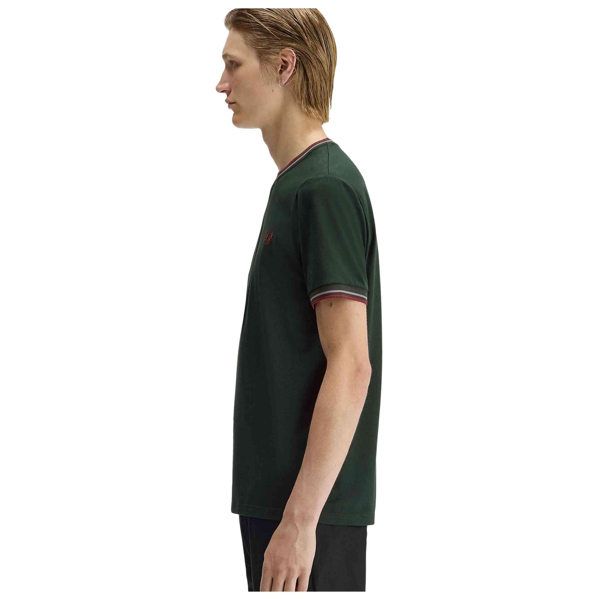 T-shirt met korte mouwen Fred perry model M1588-85A voor mannen 2/5