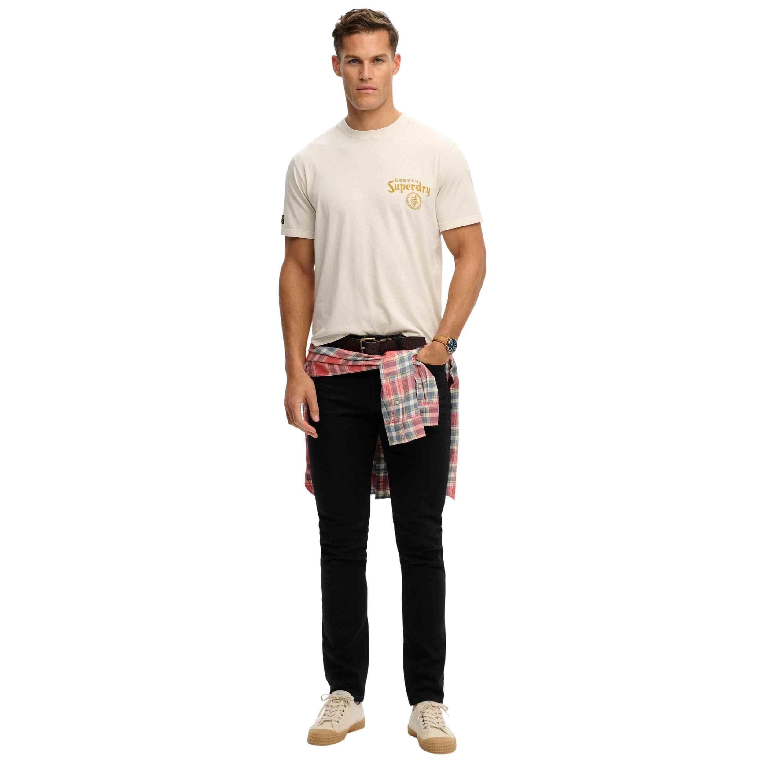 T-shirt met korte mouwen Superdry model TOKYO NARRATIVE LOOSE TEE voor mannen 2/4