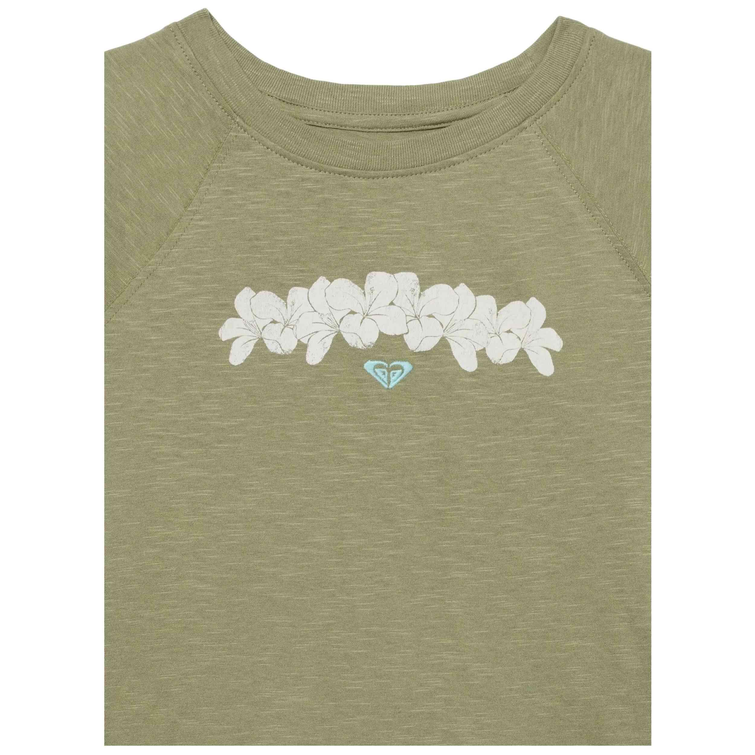 T-shirt Roxy modèle ERGZT04158-GLD0 pour unisexe enfants 4/5