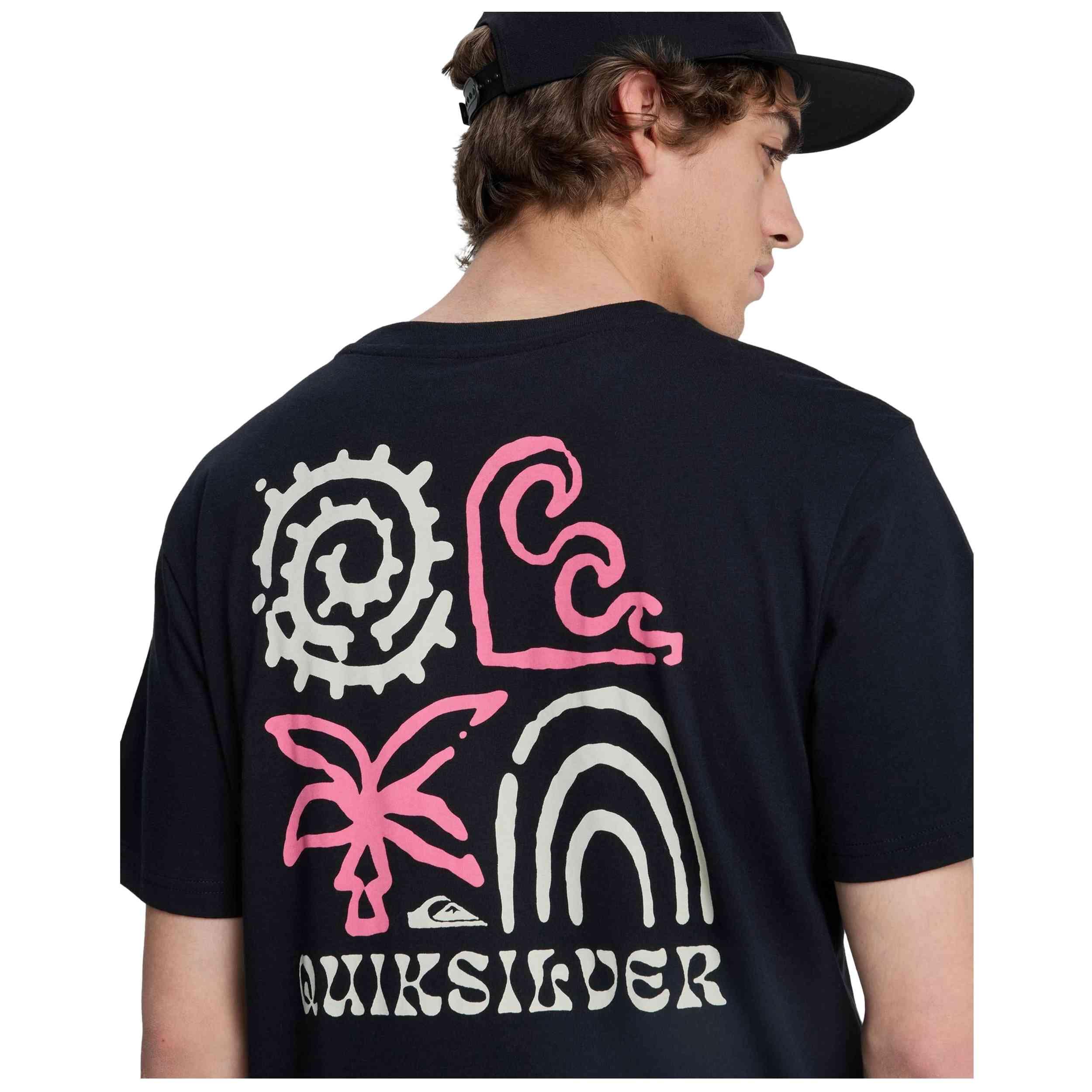 Camiseta de manga corta Quiksilver modelo Tap In para hombre 3/5