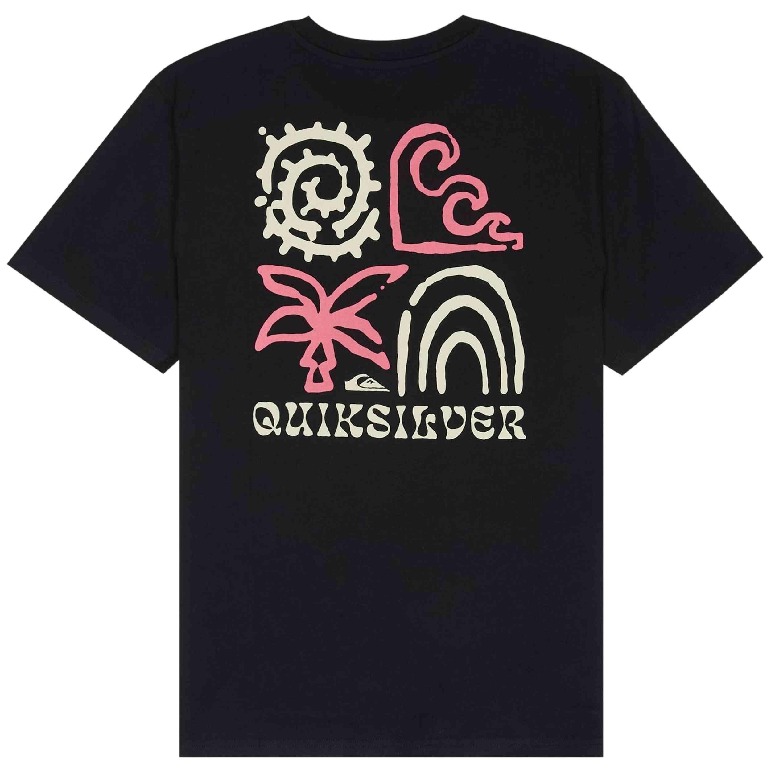 Camiseta de manga corta Quiksilver modelo Tap In para hombre 2/5