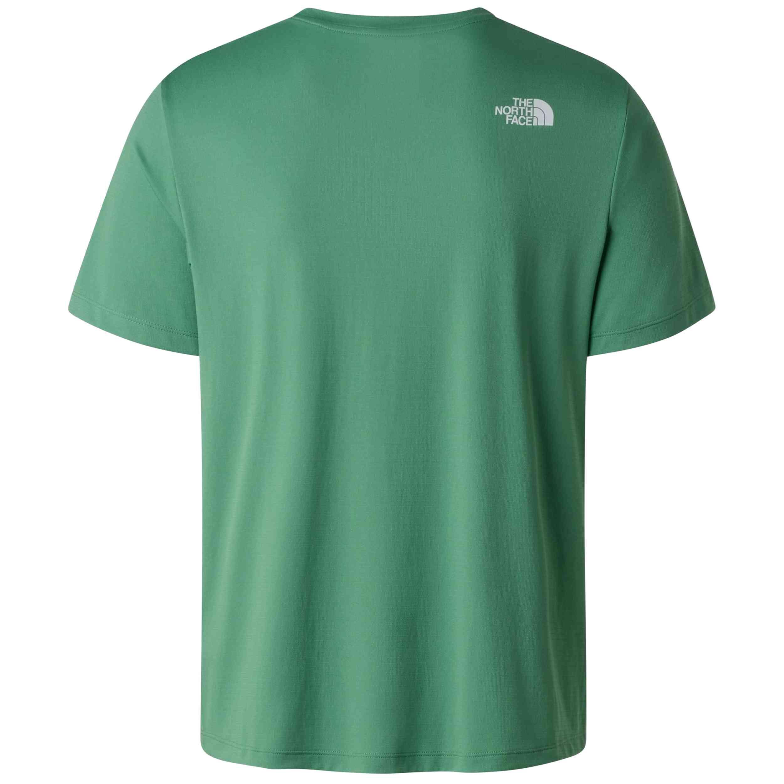 T-shirt met korte mouwen The north face model M 24/7 S/S TEE LOGO GR voor unisex 2/5
