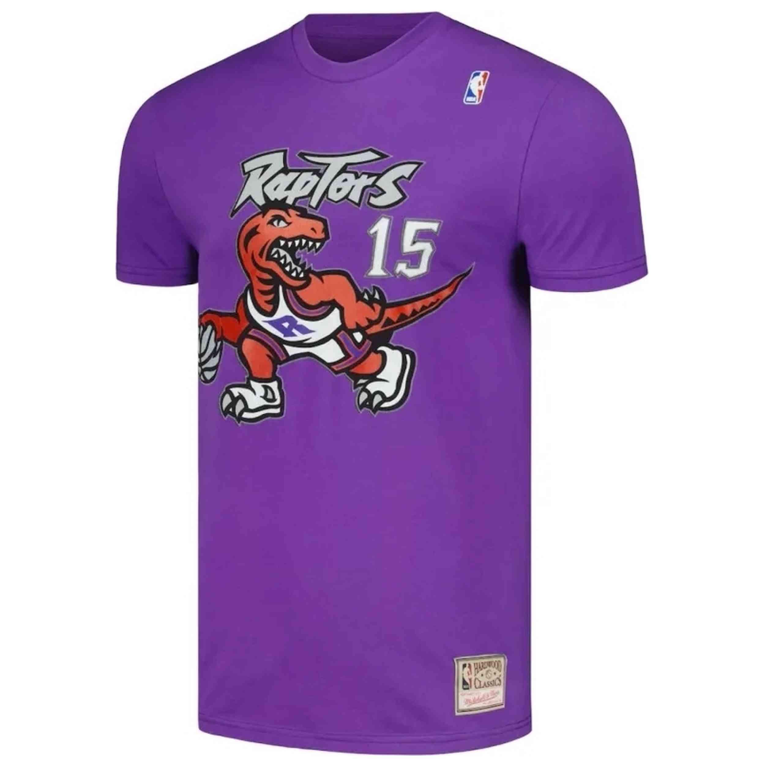 T-shirt met korte mouwen Mitchell & ness model BMTRINTL1074-TRAVCPUR voor unisex 2/5
