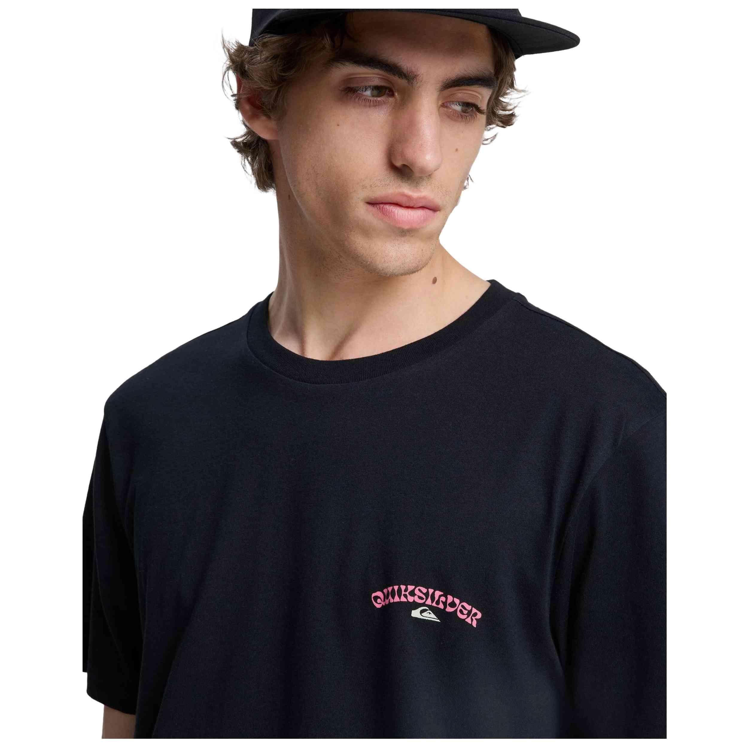 Camiseta de manga corta Quiksilver modelo Tap In para hombre 5/5