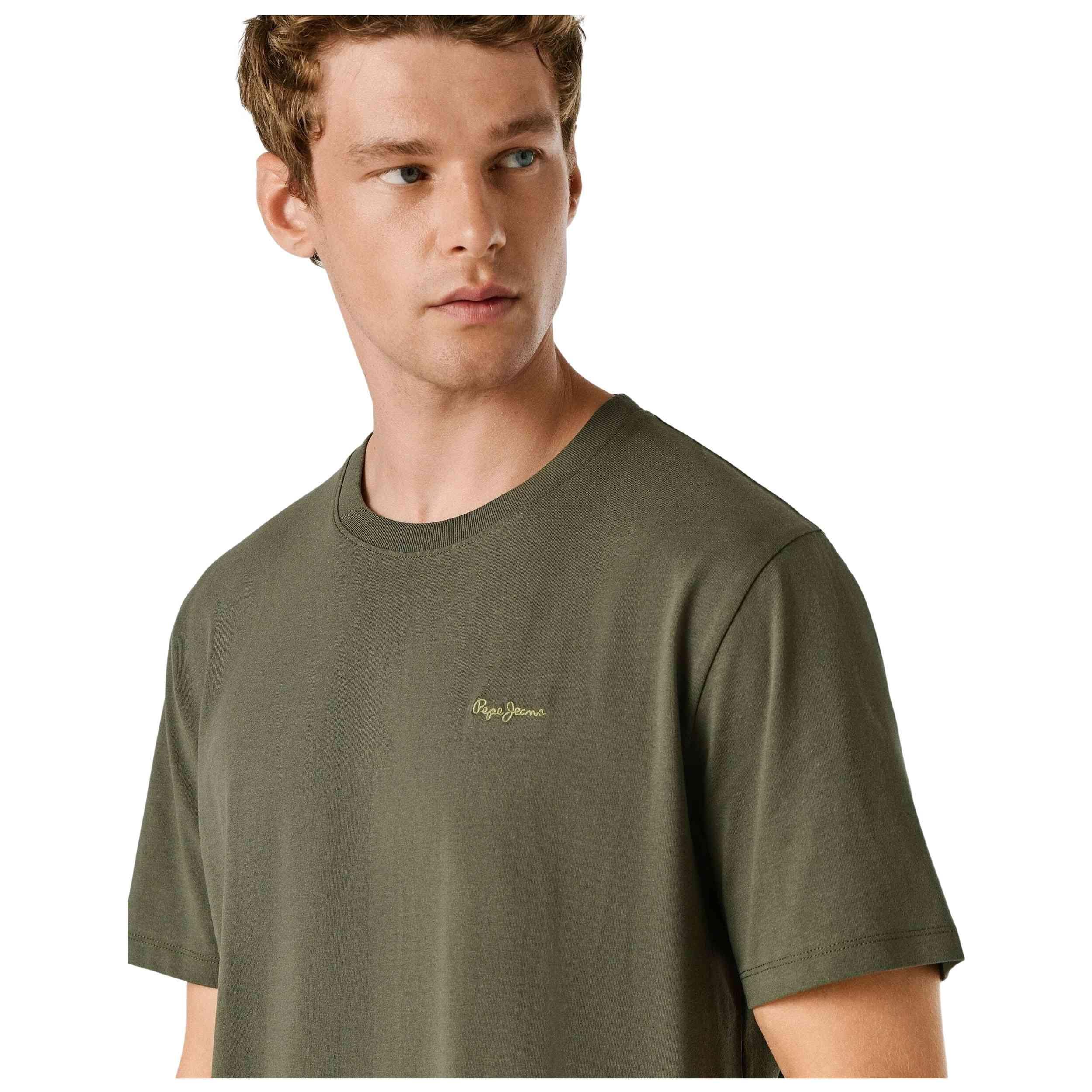 T-shirt Pepe jeans modèle CONTRAST CONNOR pour homme 5/5