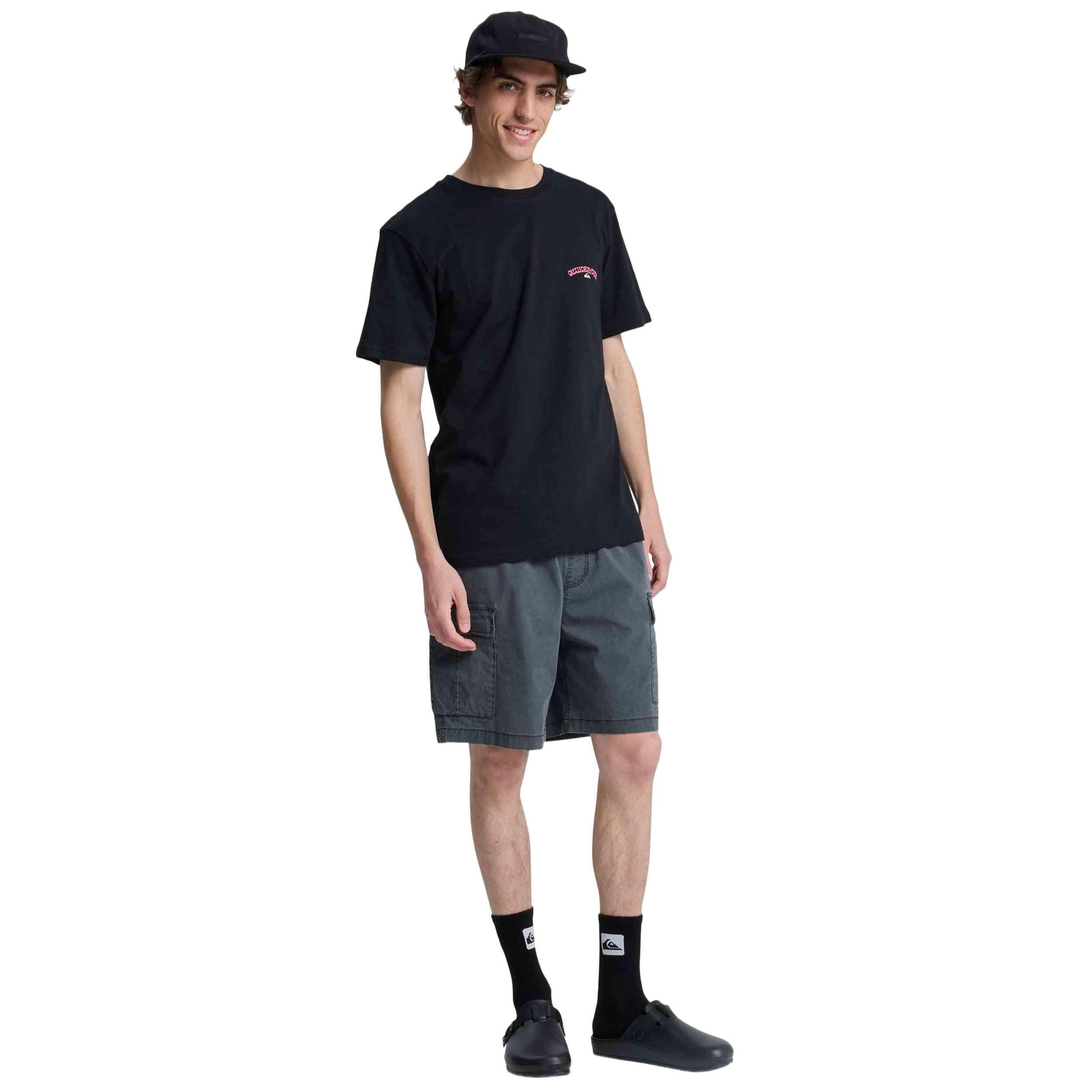 Camiseta de manga corta Quiksilver modelo Tap In para hombre 4/5