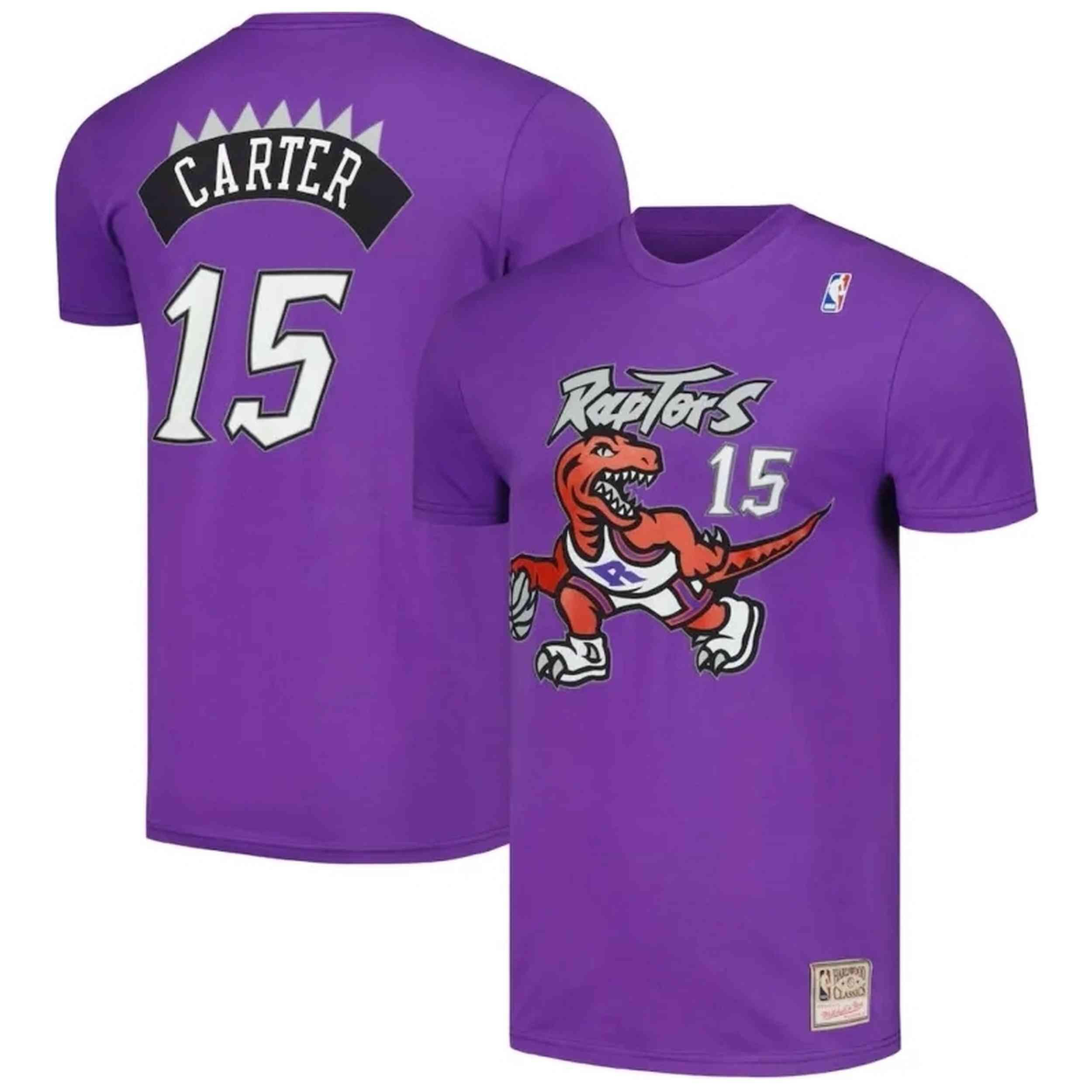 T-shirt met korte mouwen Mitchell & ness model BMTRINTL1074-TRAVCPUR voor unisex 4/5