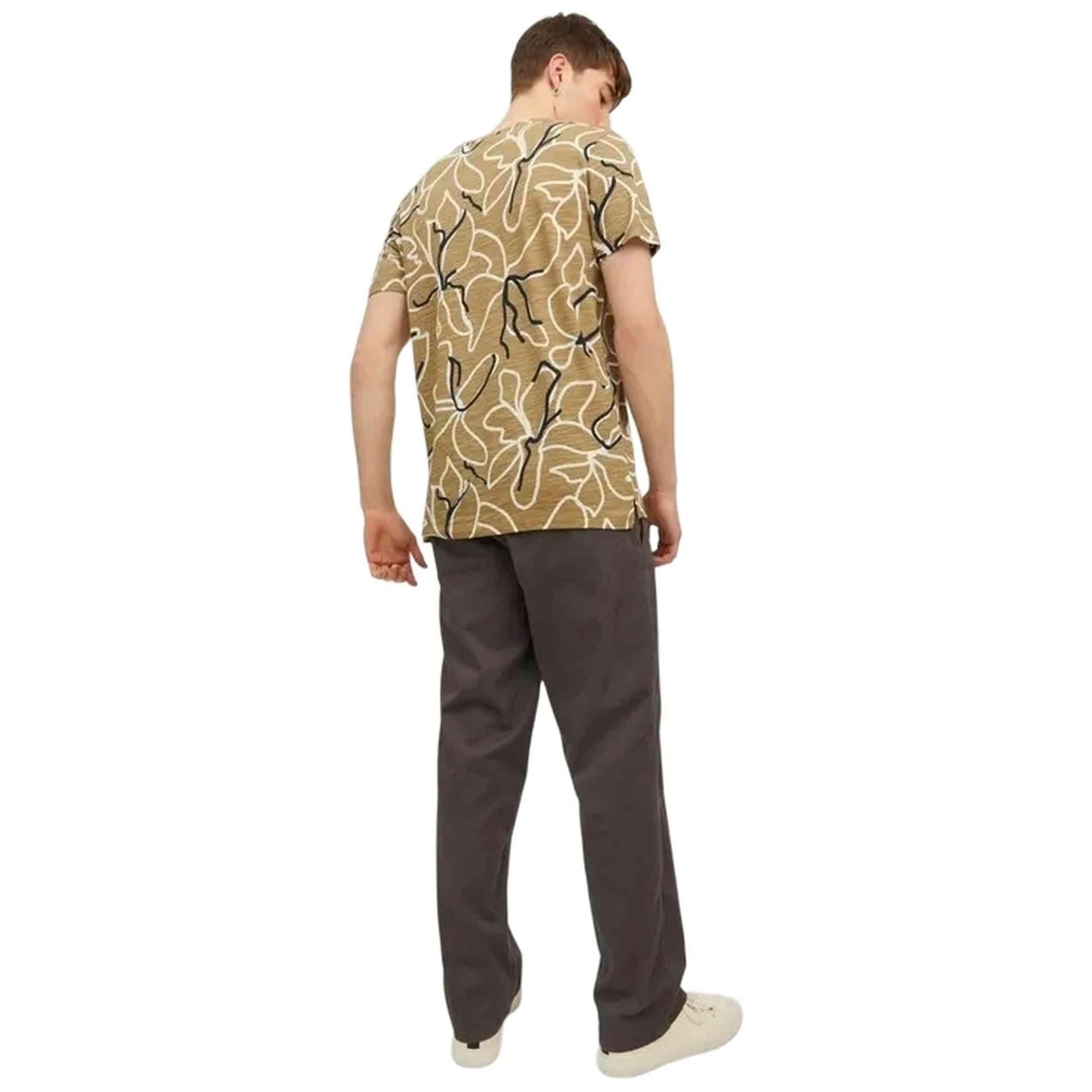 T-shirt Jack&jones modèle JPRBLATROPIC AOP SS TEE pour homme 4/4