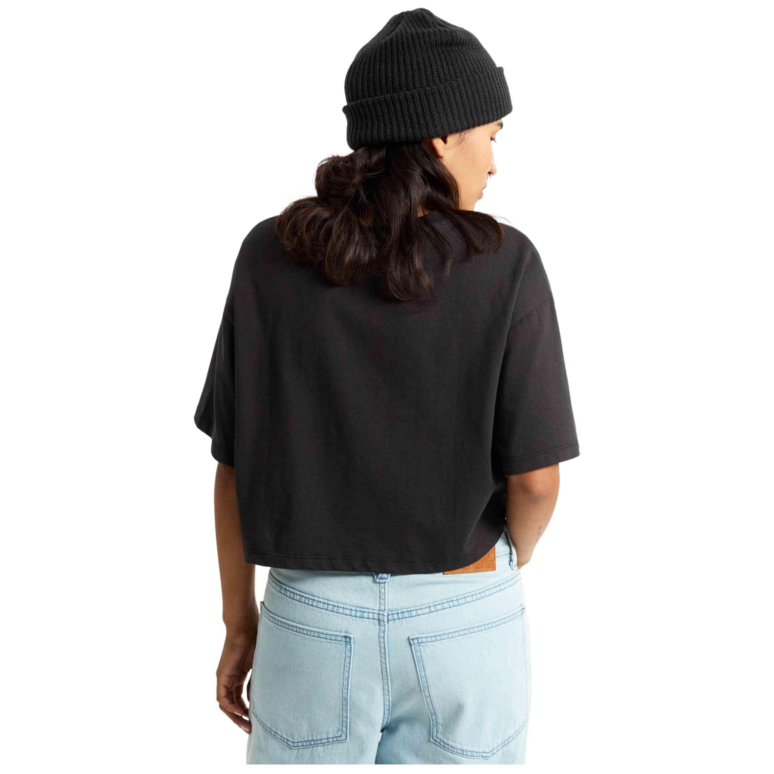 T-shirt met korte mouwen Vans model ELLIPSE RELAX CROP voor vrouwen 3/5