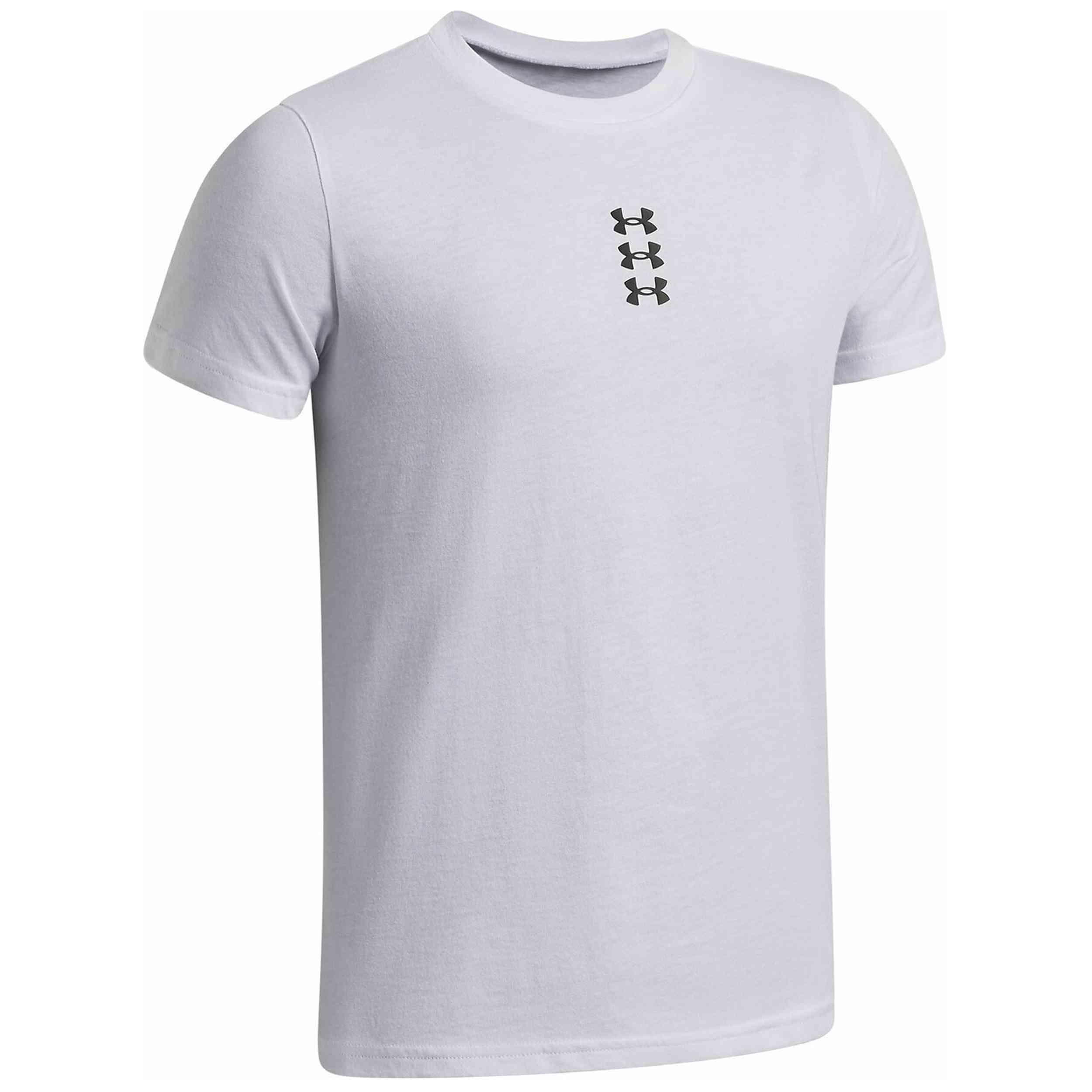 T-shirt met korte mouwen Under armour model UA B HOOPS Triple Logo S voor mannen 3/3