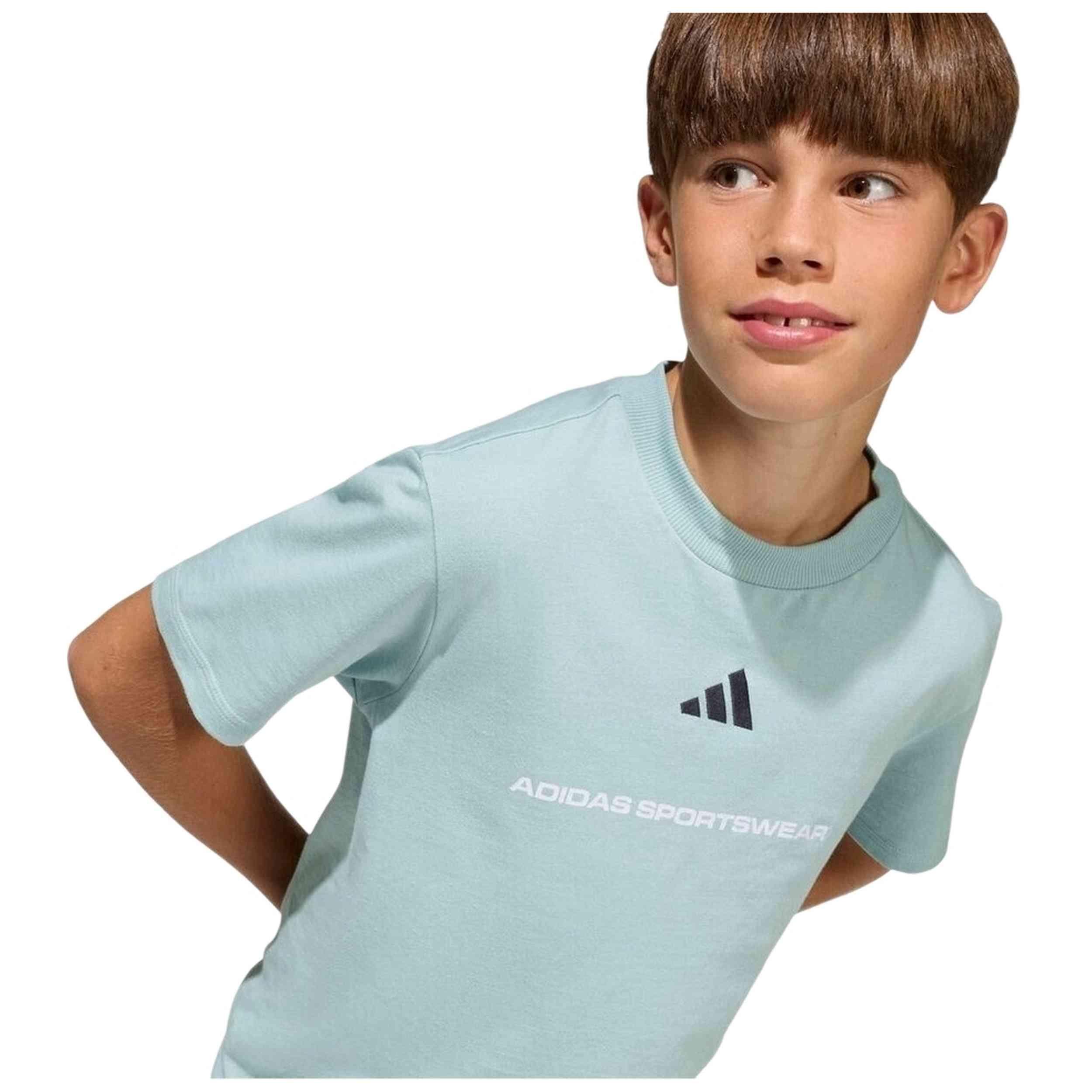 T-shirt Adidas modèle B SJ T pour unisexe enfants 3/3