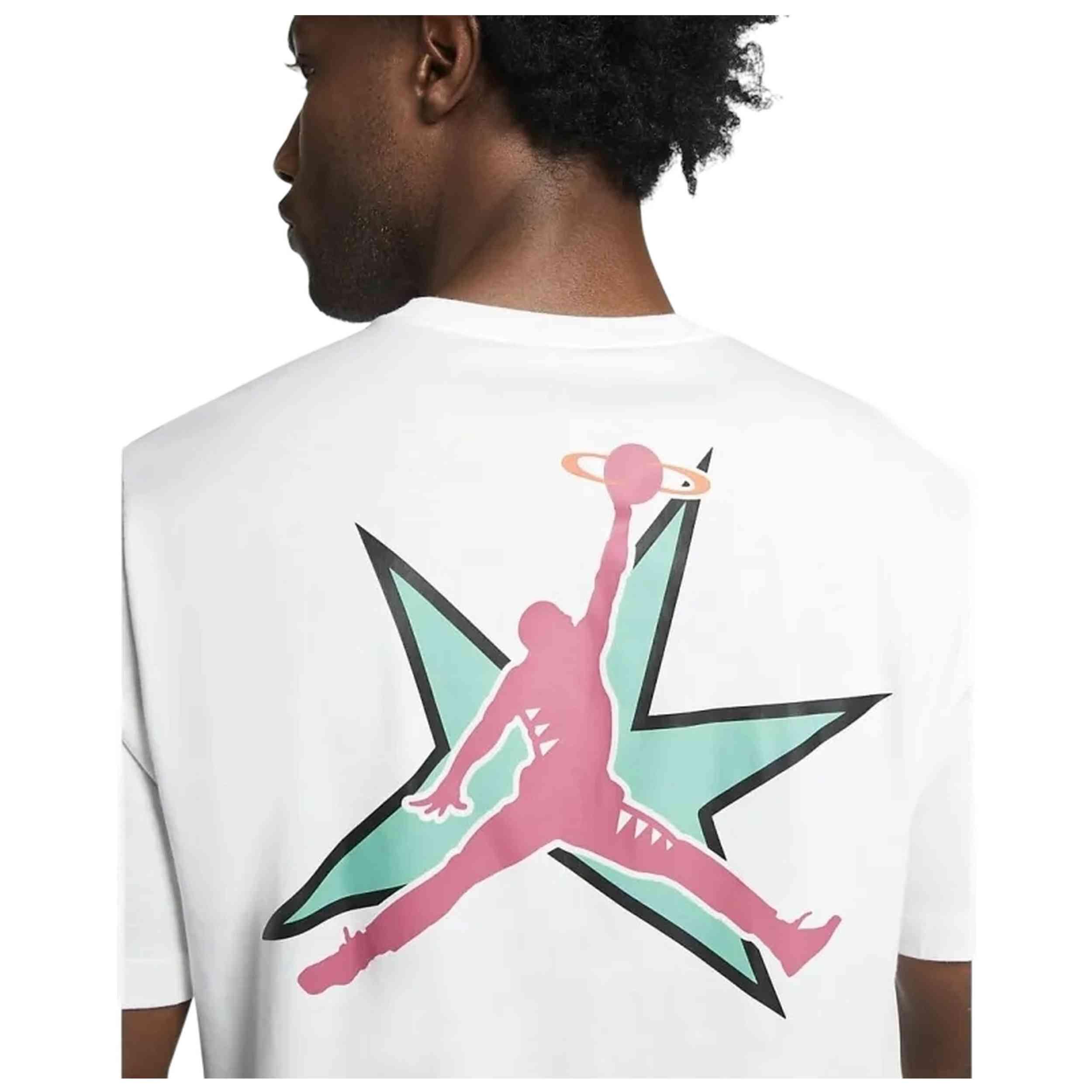T-shirt met korte mouwen Jordan model DD5286-100 voor mannen 2/4
