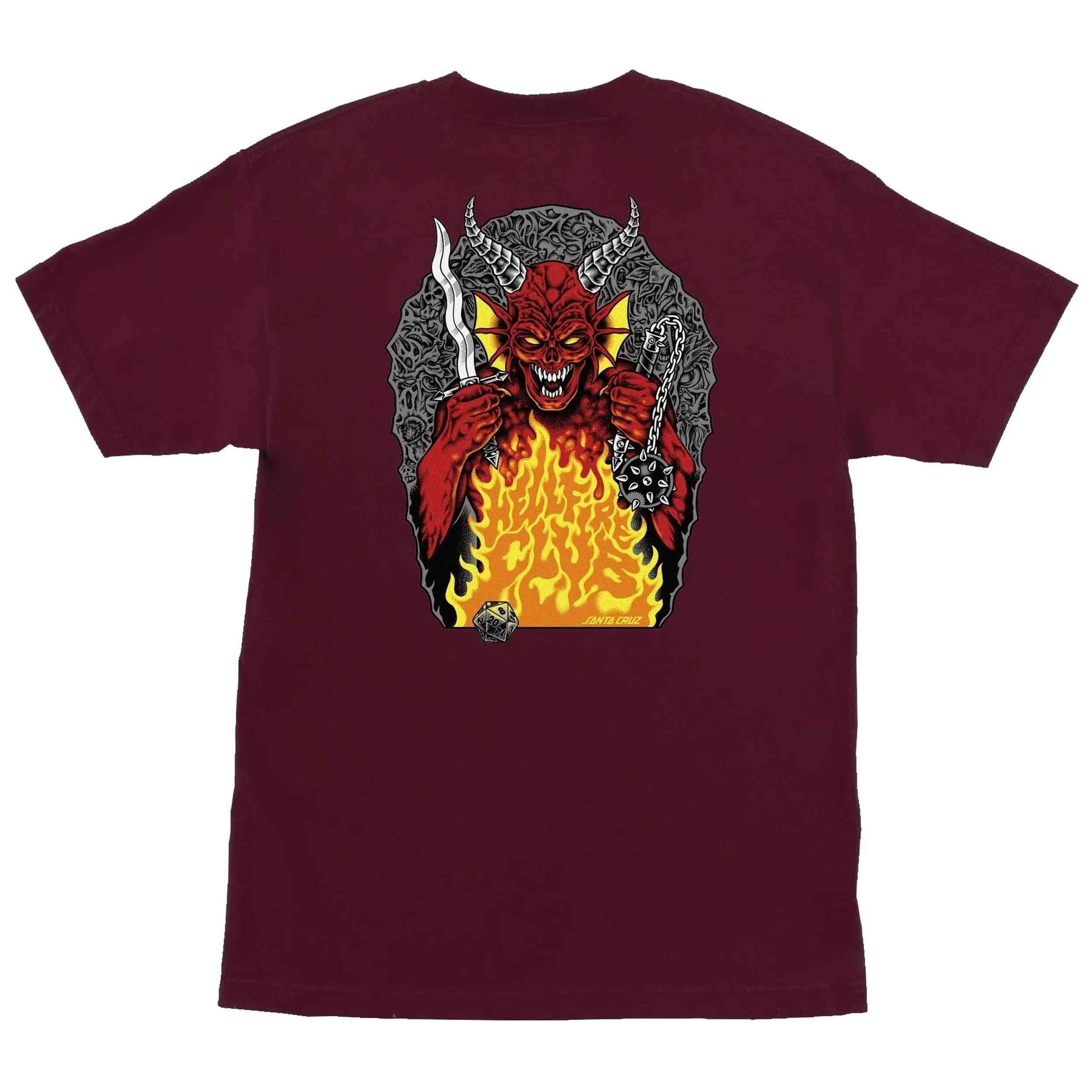 T-shirt Santa cruz modelo 072-9189 para homem 2/2