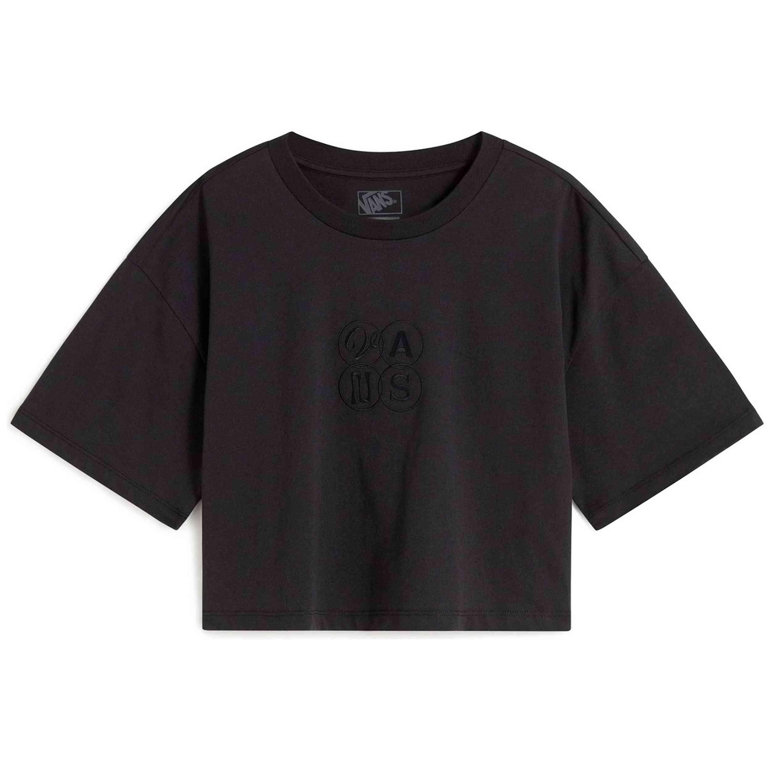 T-shirt met korte mouwen Vans model ELLIPSE RELAX CROP voor vrouwen 5/5