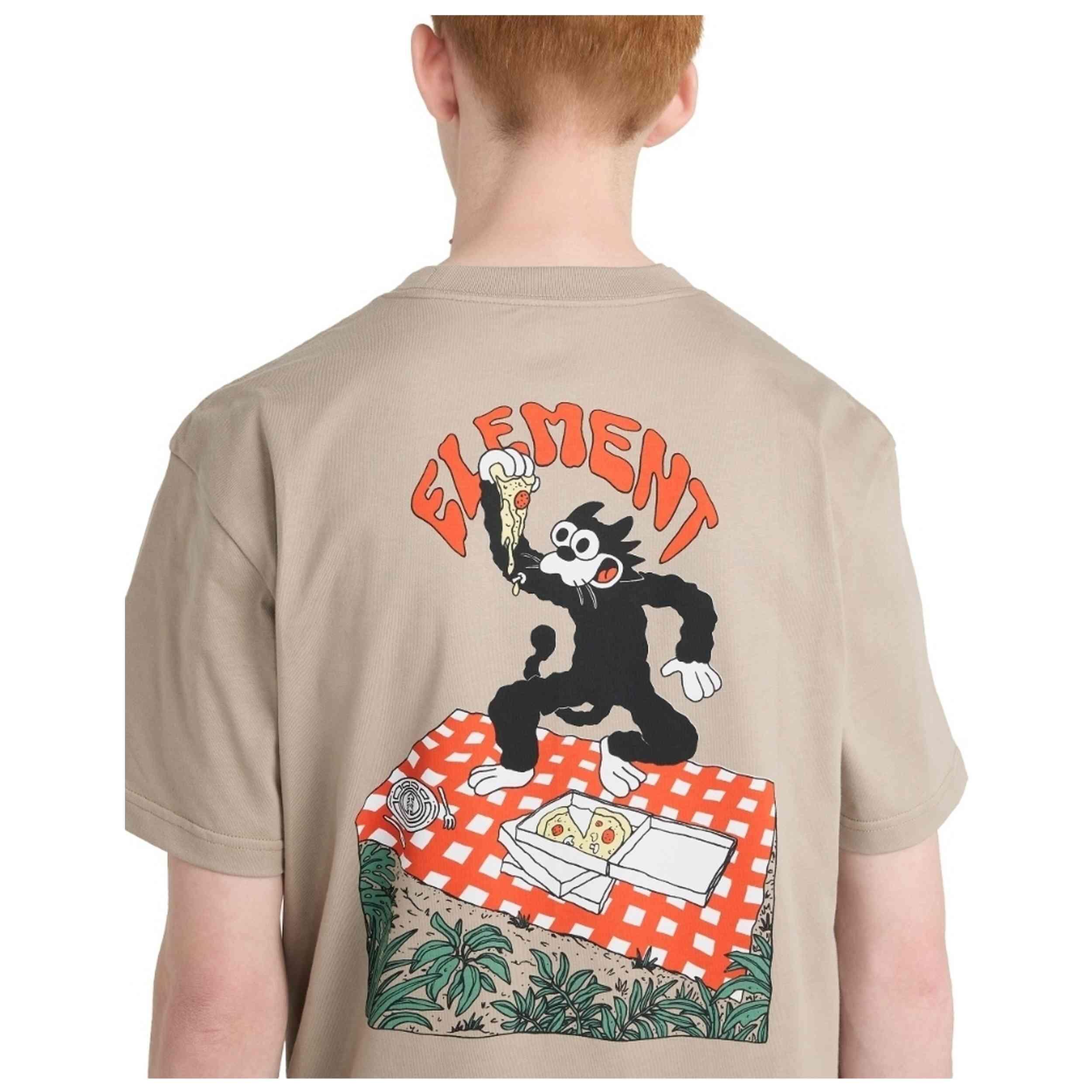 Maglia a maniche corte Element modello Pizza SS per uomini 5/5
