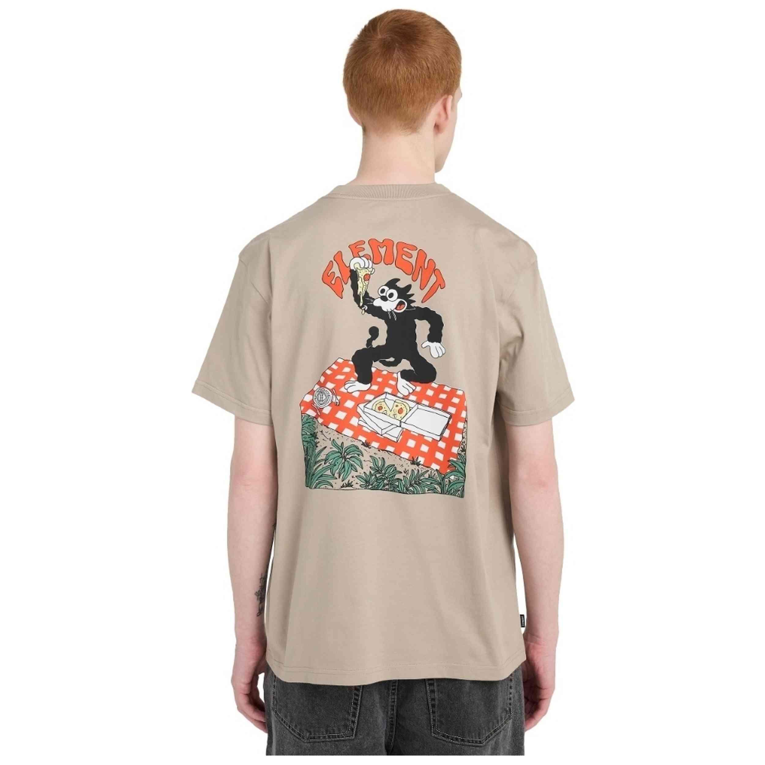 Maglia a maniche corte Element modello Pizza SS per uomini 4/5