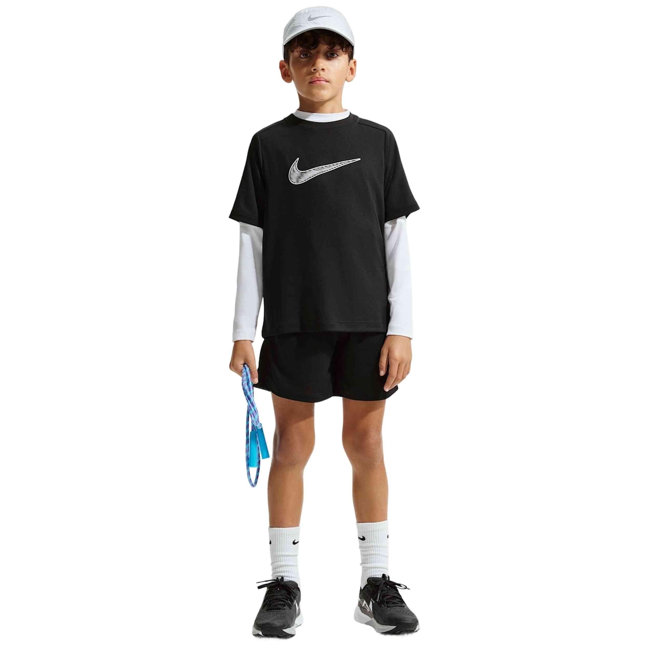 Maglia a maniche corte Nike modello Multi per unisex ragazzi 4/5
