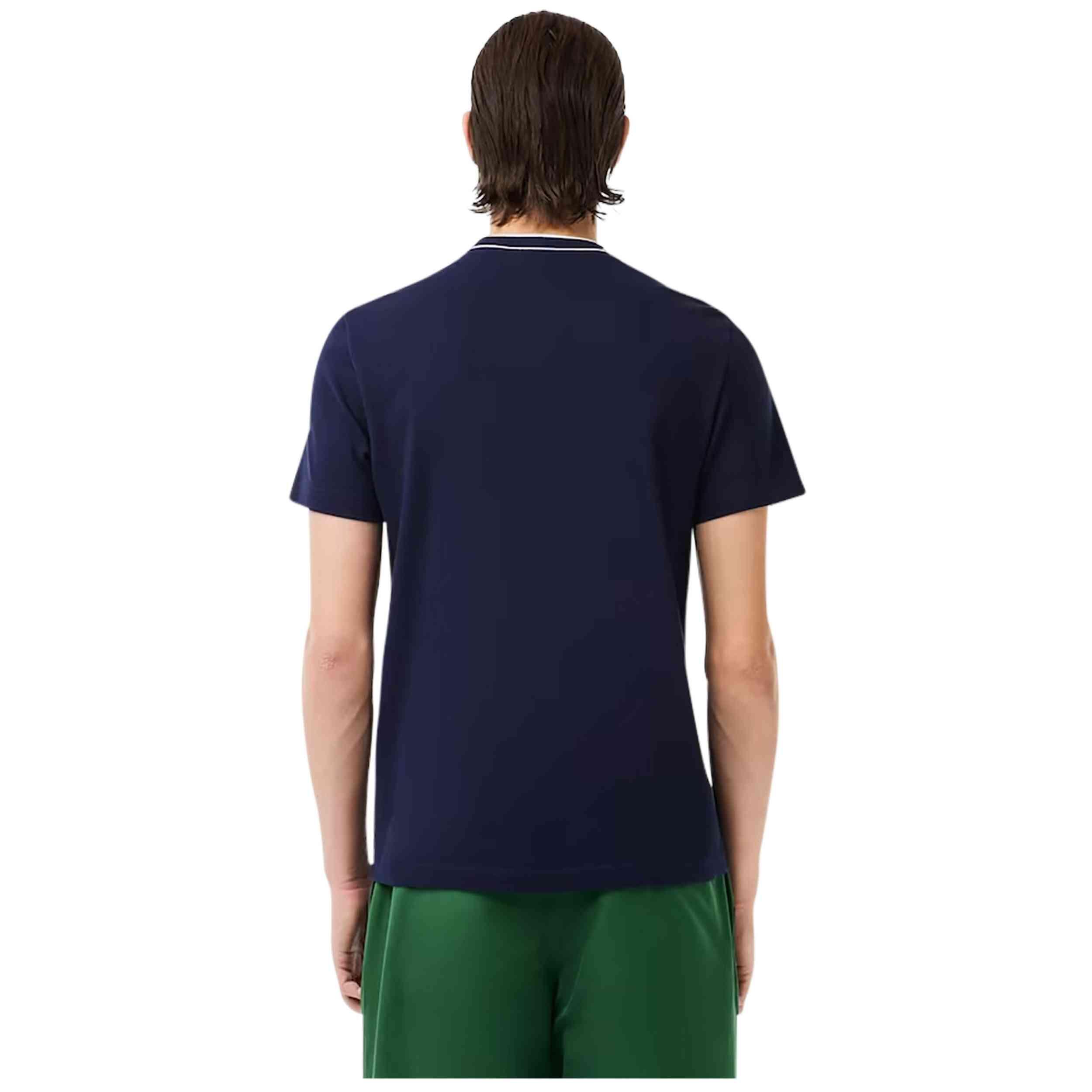 T-shirt Lacoste modèle TH8174 00 166-XS pour homme 3/4