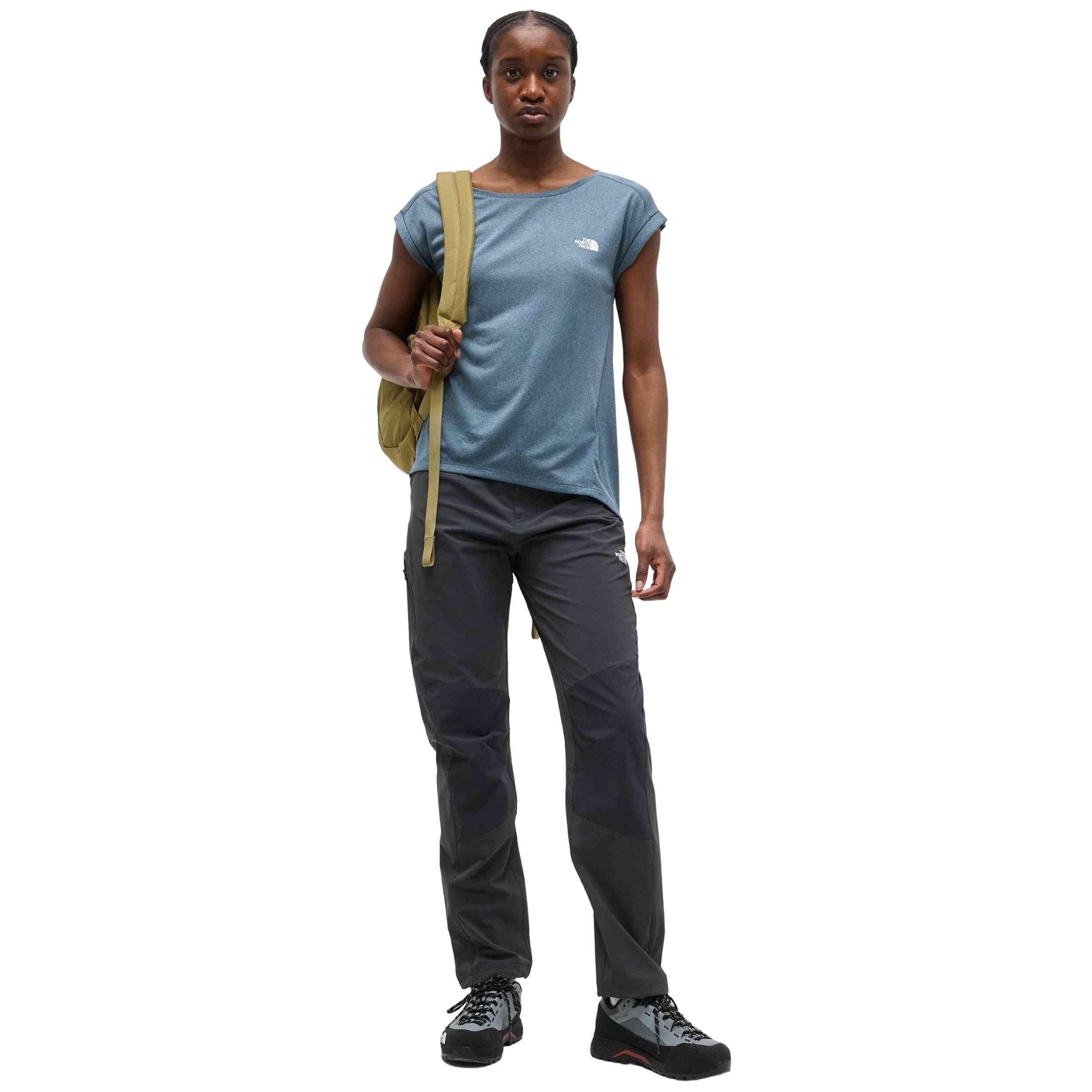 T-shirt met korte mouwen The north face model 077-53306942718291 voor vrouwen 3/5
