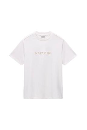 T-shirt - sportswear - Femme - Coton, col rond - Salees - Marine/blanc