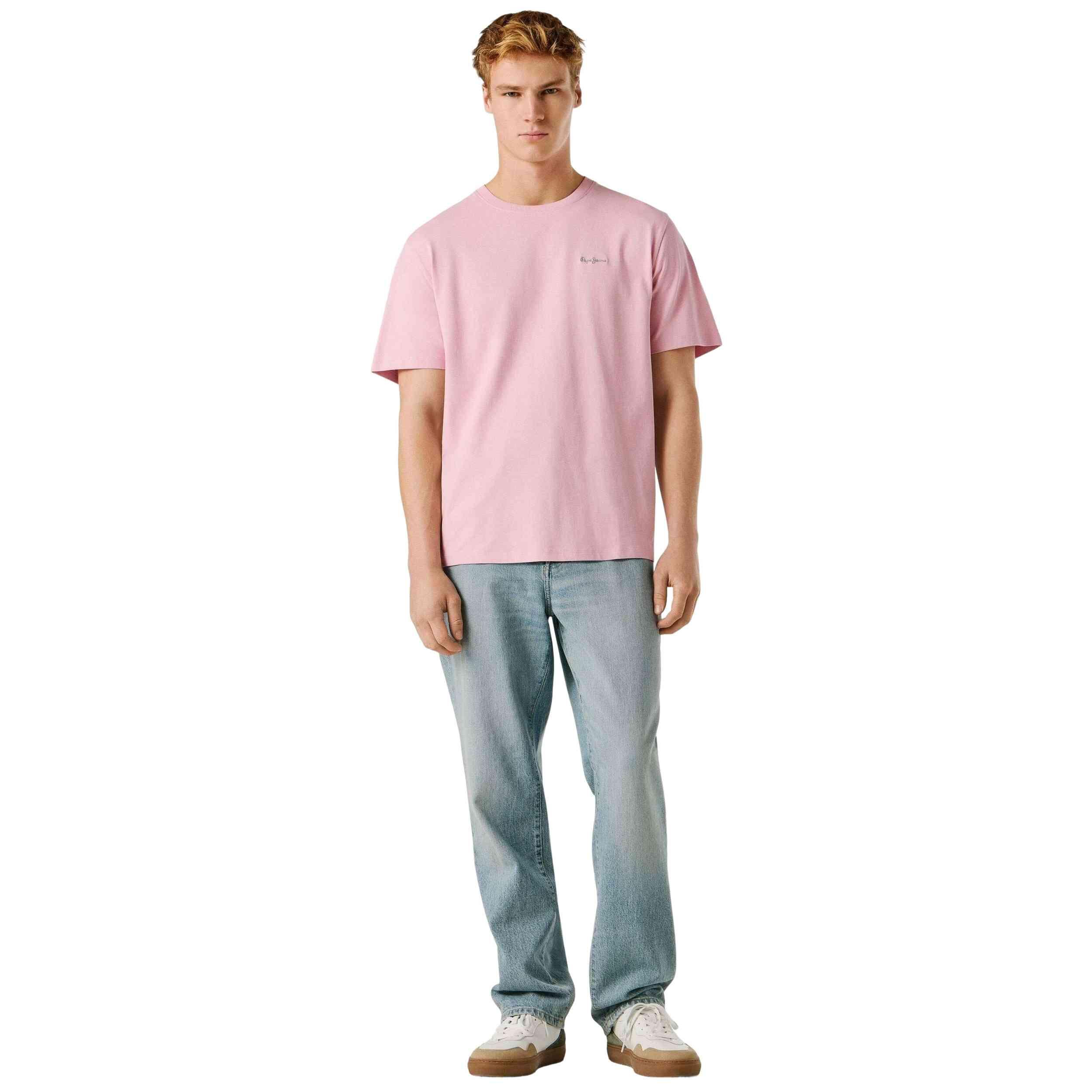 T-shirt Pepe jeans modèle Contrast Connor pour homme 2/5