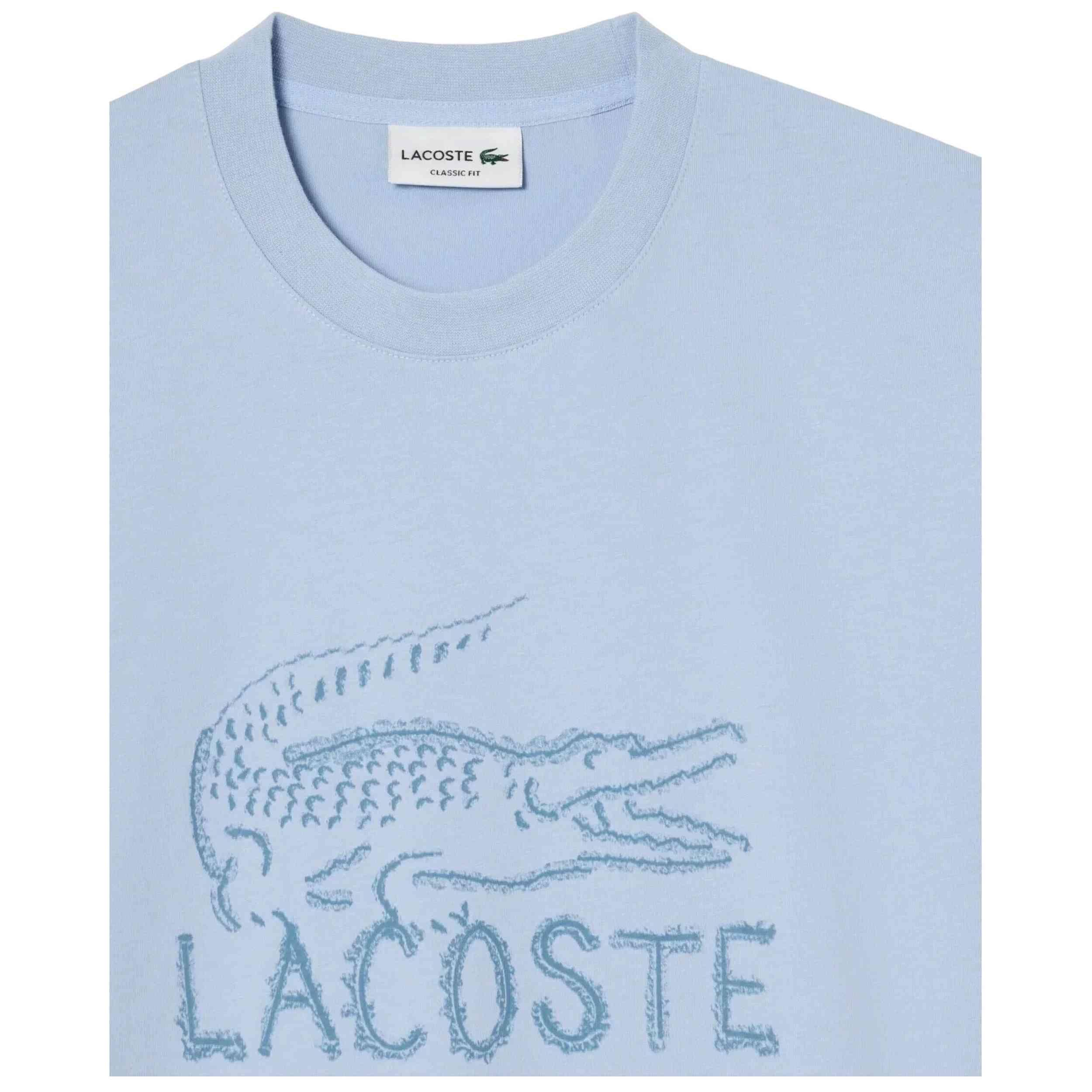 Maglia a maniche corte Lacoste modello TH1427-00-HBA per uomini 2/2