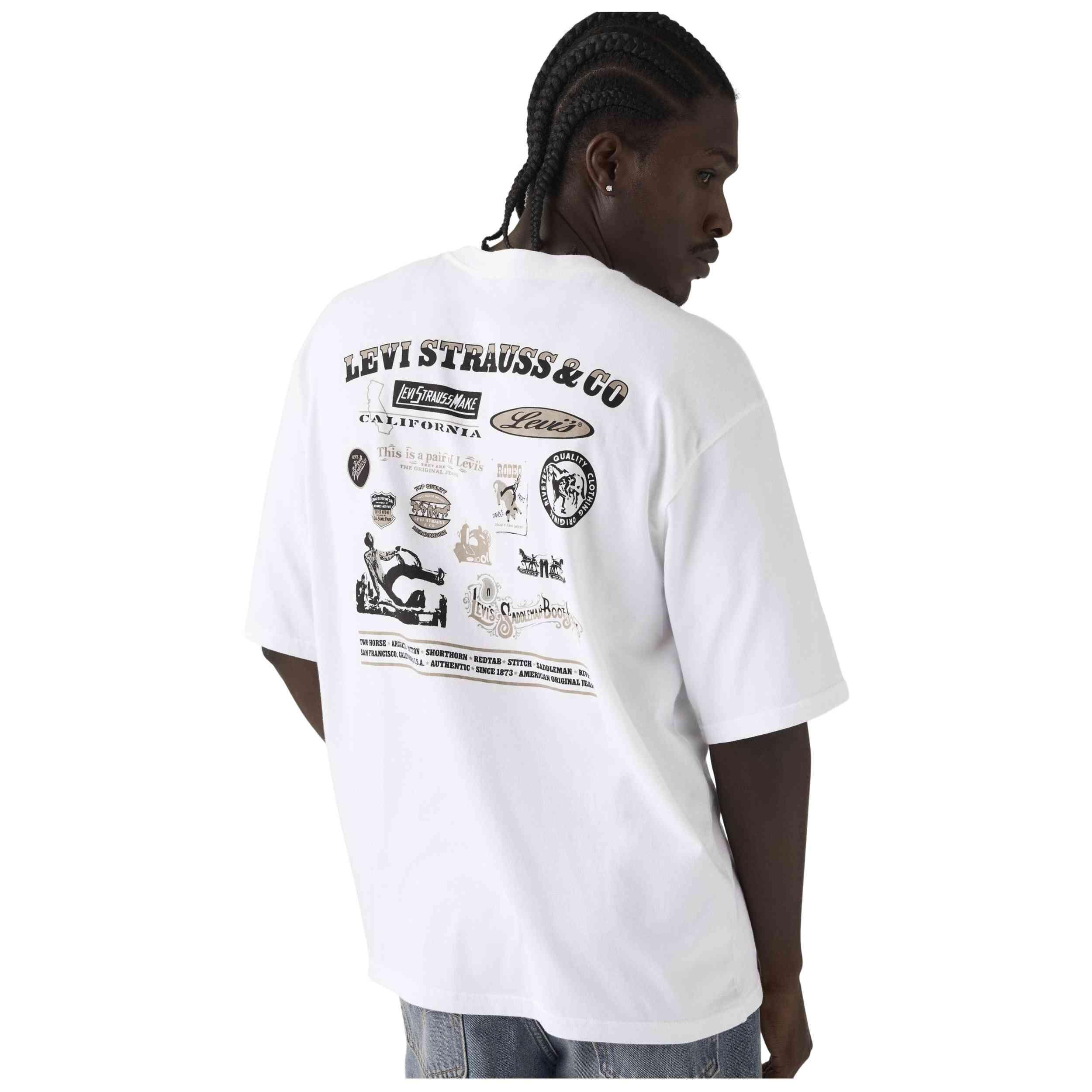 T-shirt Levi's modèle 003XL0003-S pour homme 3/4