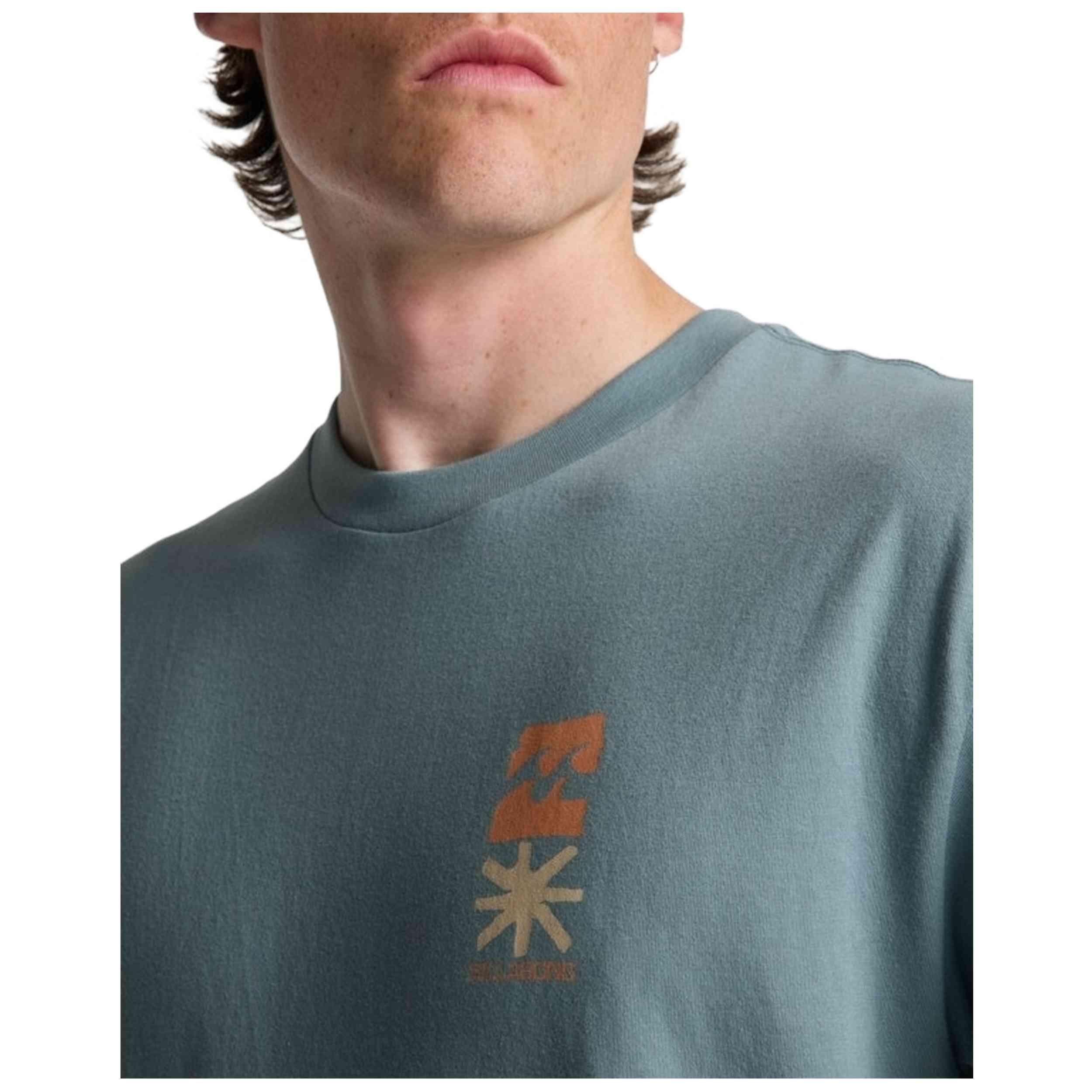 T-shirt met korte mouwen Billabong model Segment voor mannen 3/3