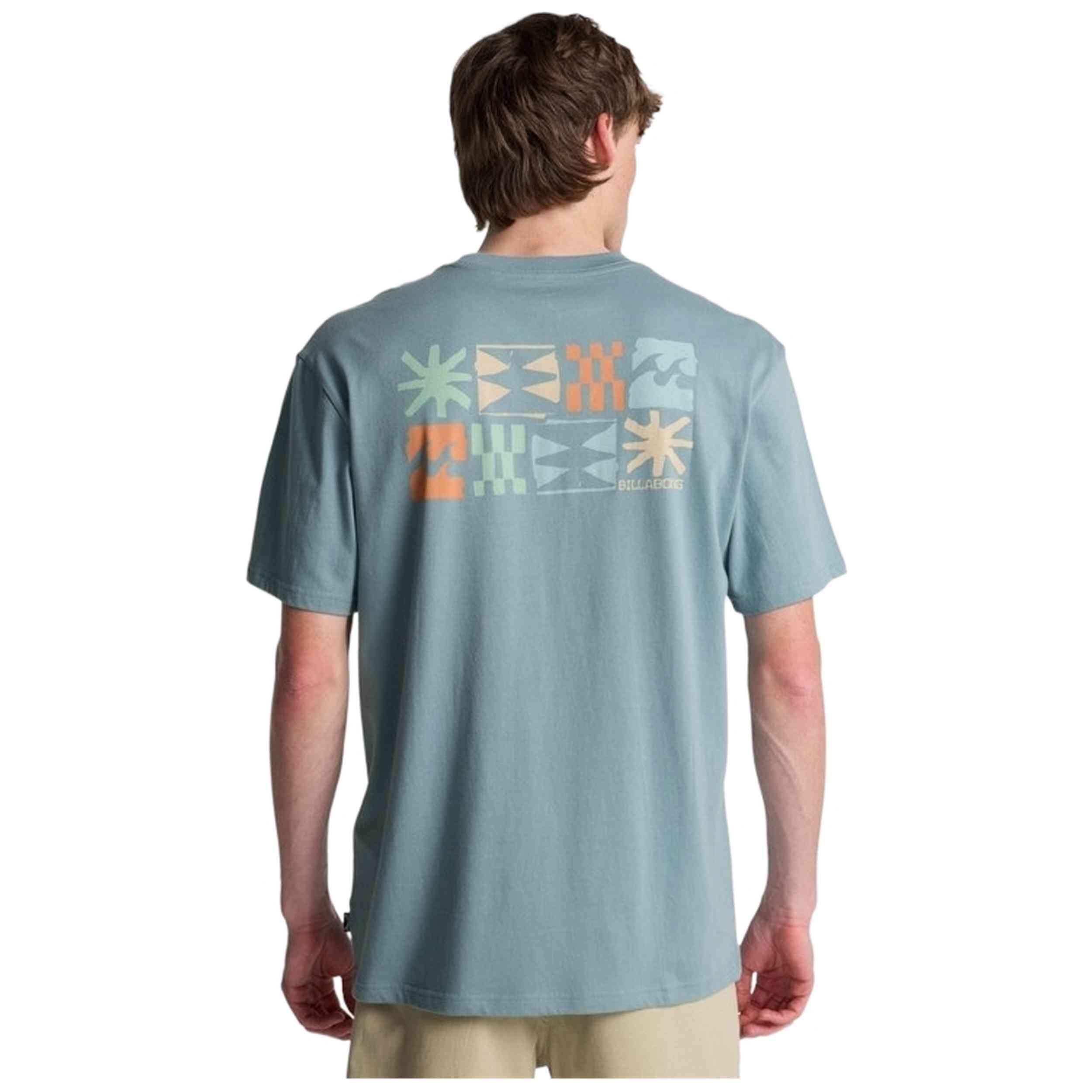 T-shirt met korte mouwen Billabong model Segment voor mannen 2/3