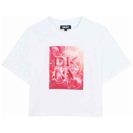 T-shirt Dkny modèle D62621-N54 pour filles