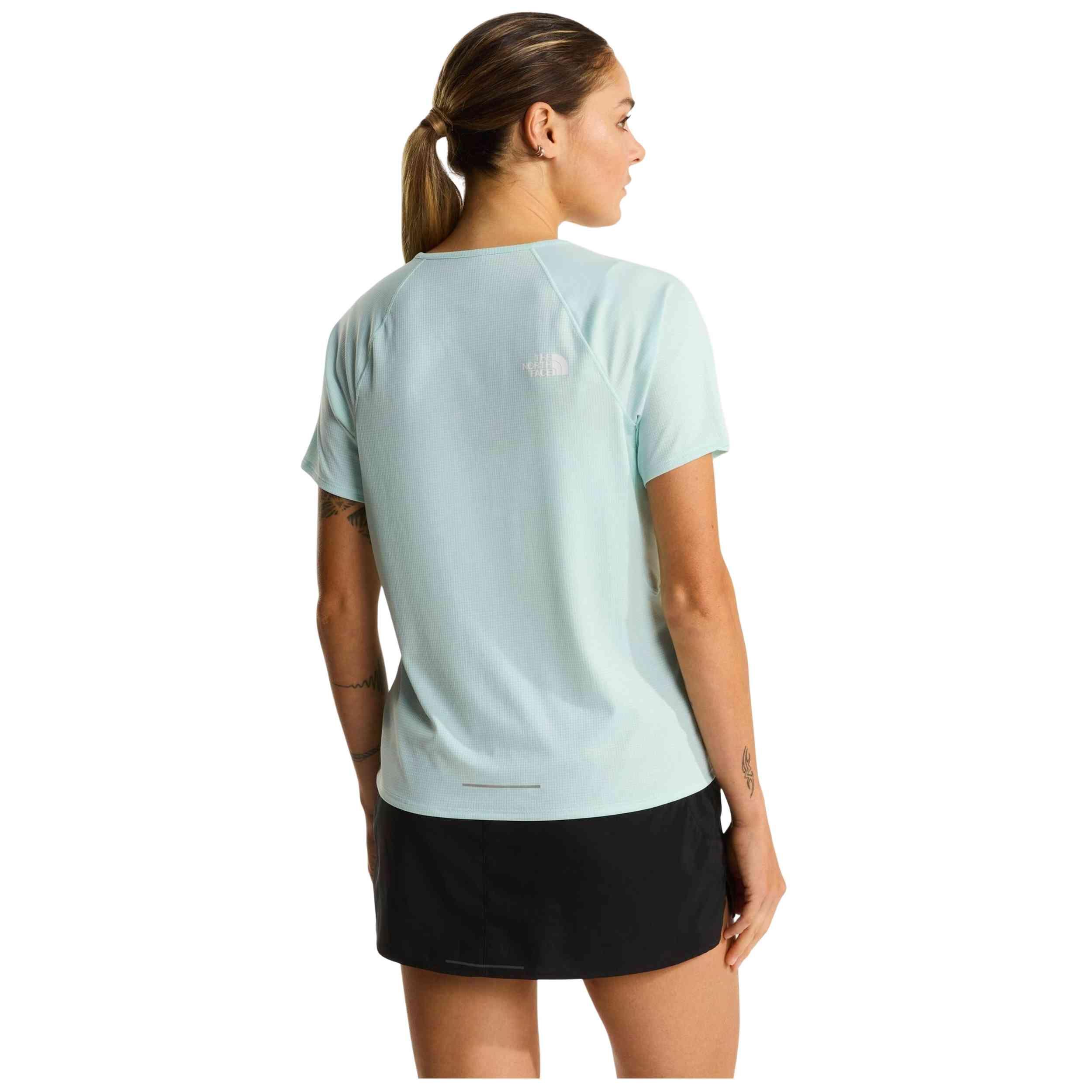 T-shirt met korte mouwen The north face model W SUNRISER SS Opal Fr voor vrouwen 5/5