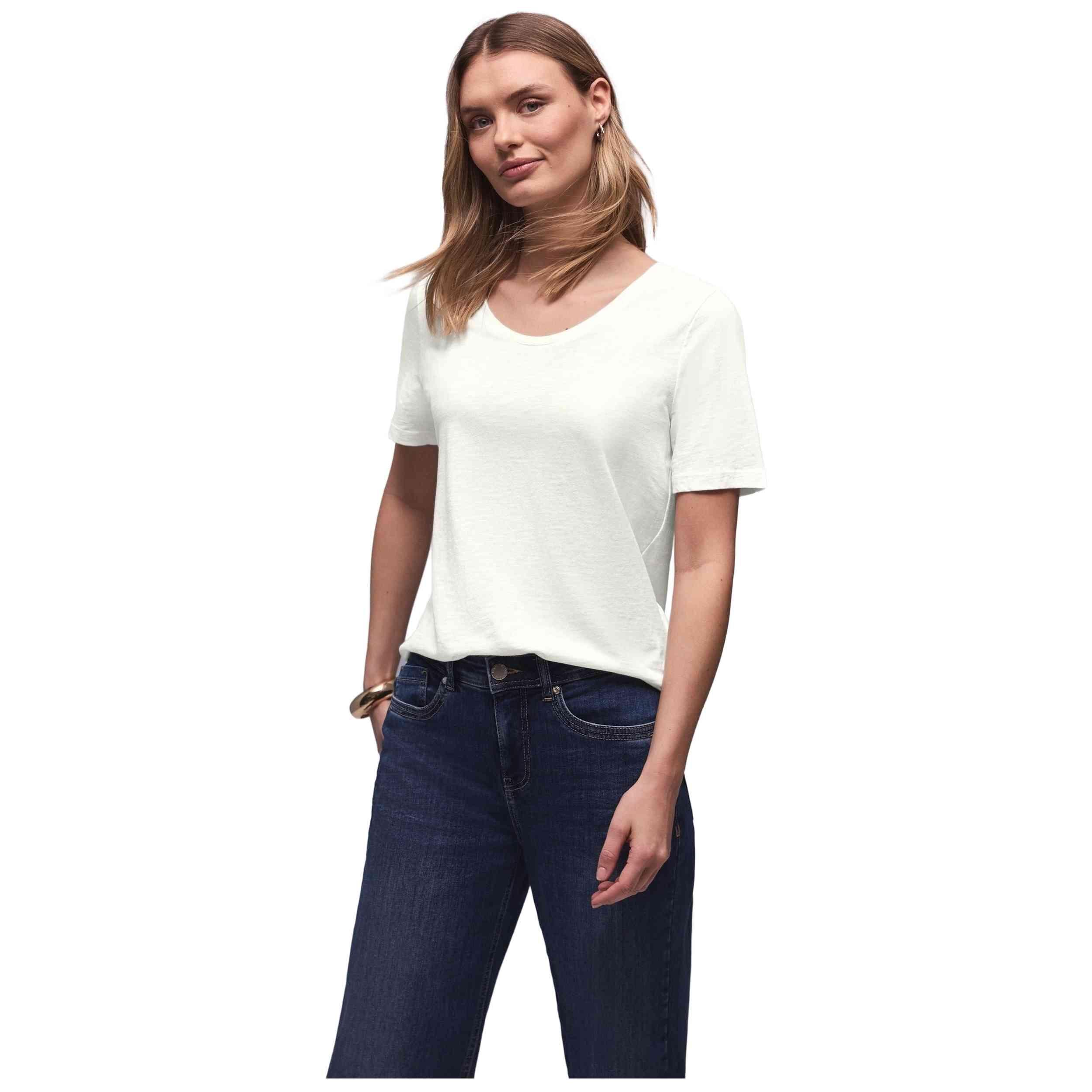 T-shirt met korte mouwen Street one model 324771 / NEW GERDA voor vrouwen 3/5