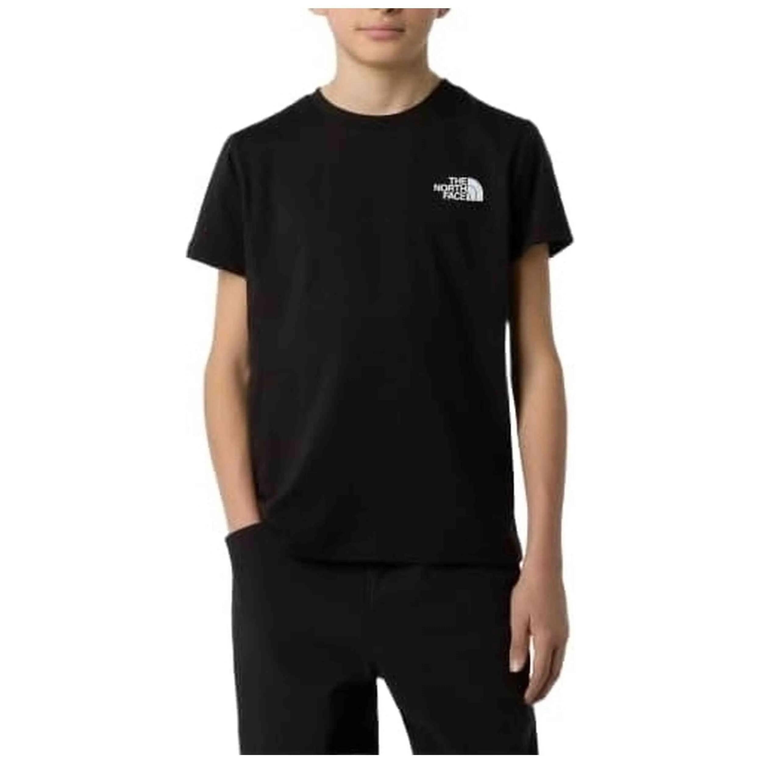 T-shirt The north face modèle TEEN BOX NSE REGULAR SS TEE T pour unisexe enfants 3/5