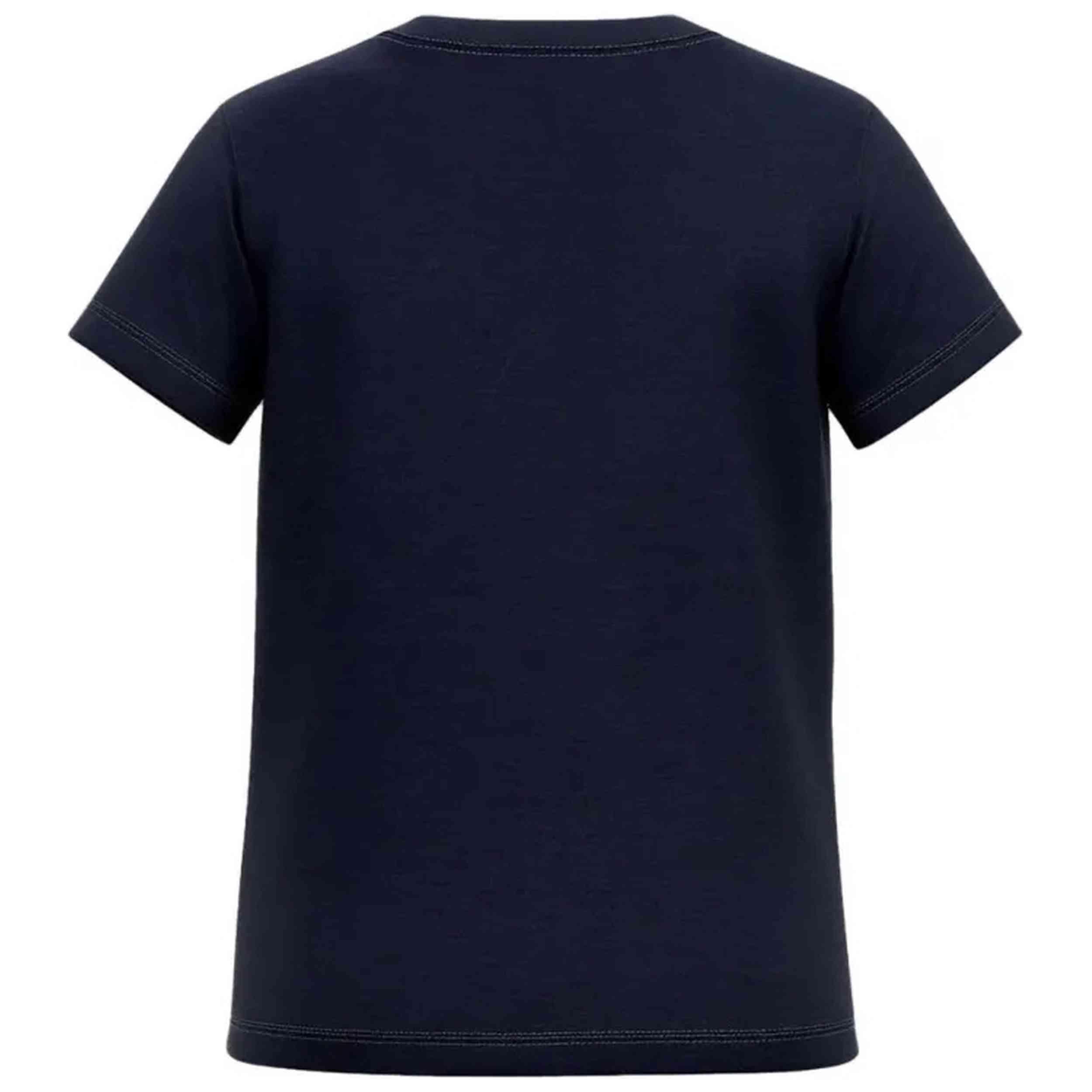 T-shirt met korte mouwen Mitchell & ness model BMTRINTL1276-DNUNAVYA voor unisex 3/4