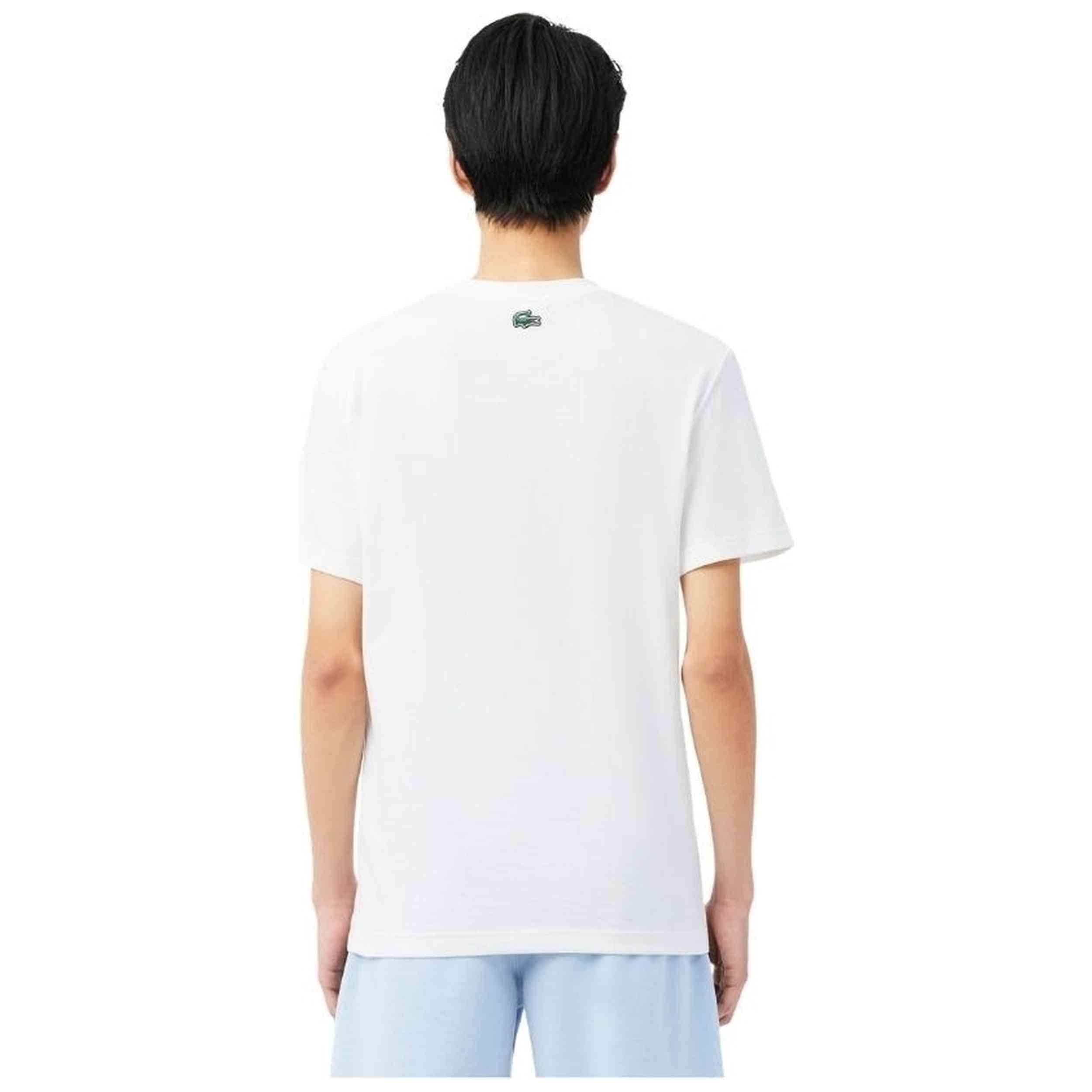 T-shirt Lacoste modèle CREWNECK T-SHIRTS MALE AD pour homme 2/3