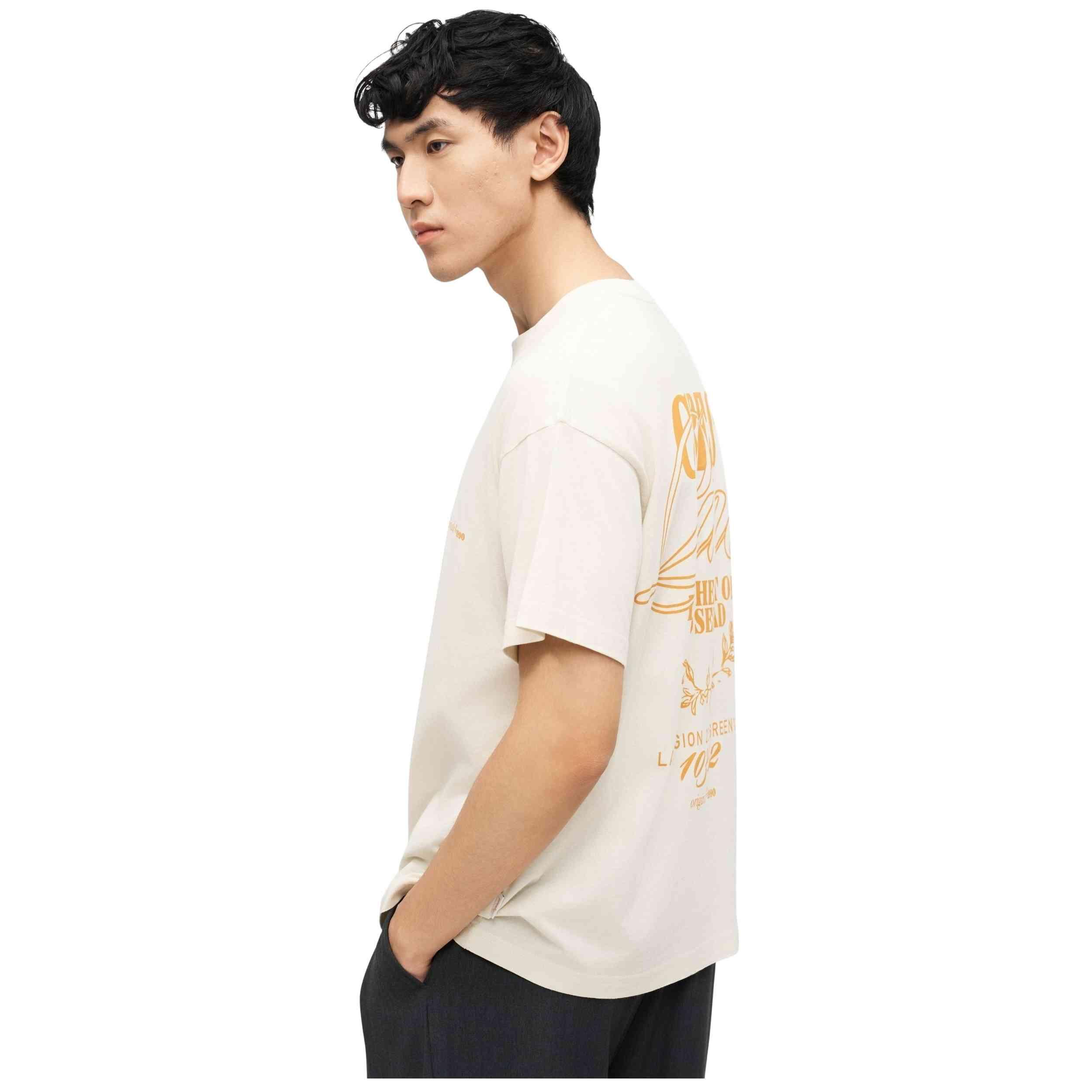 Maglia a maniche corte Jack&jones modello JORMAINE WASHED BACK TEE SS per uomini 5/5