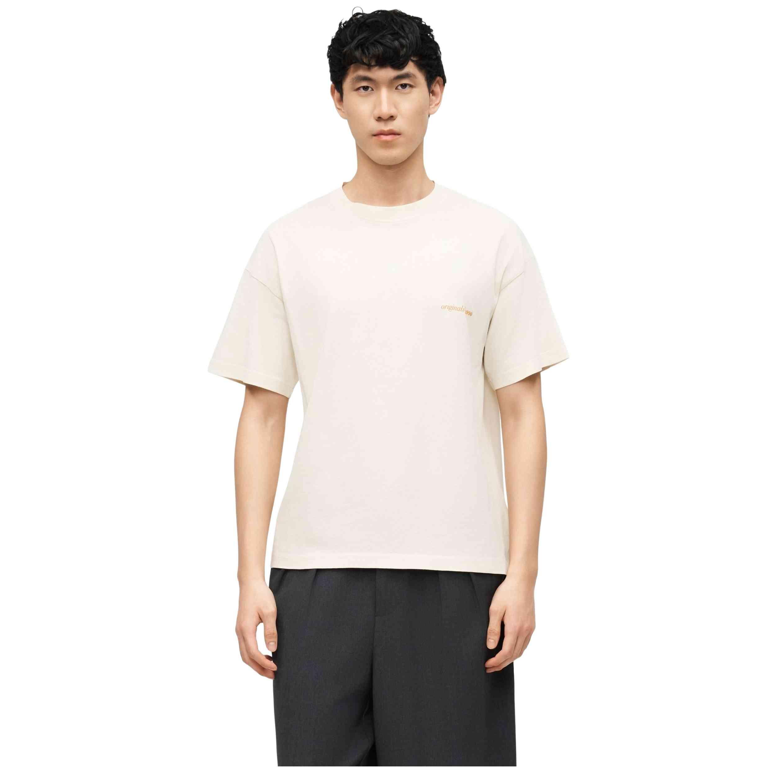 Maglia a maniche corte Jack&jones modello JORMAINE WASHED BACK TEE SS per uomini 4/5