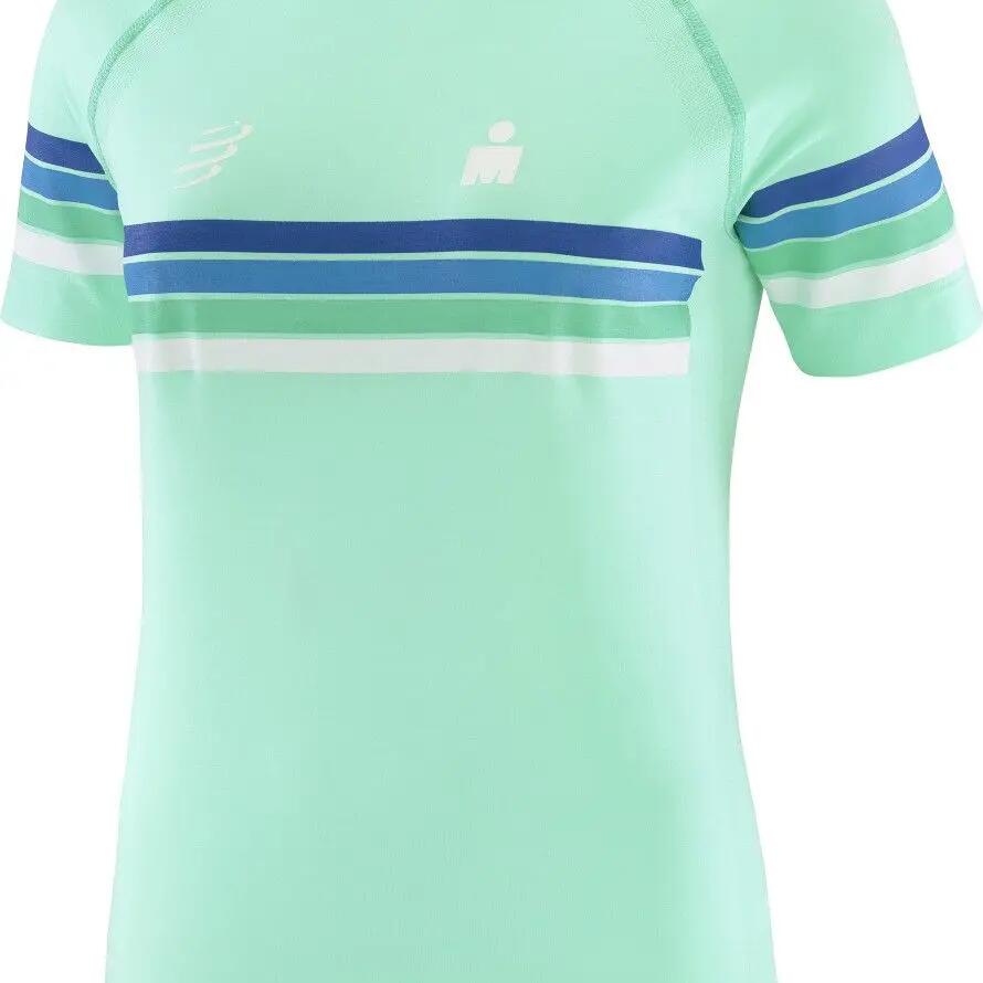 Compressport Women's IronMan Seaside Green Short Sleeve Jersey