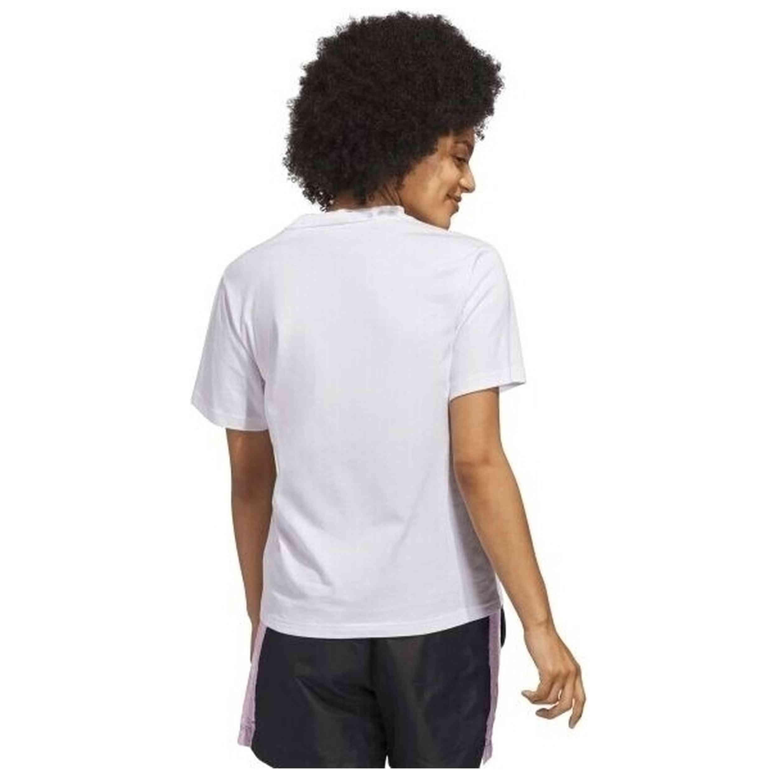 T-shirt met korte mouwen Adidas model W SC GINGHAM T voor vrouwen 3/3