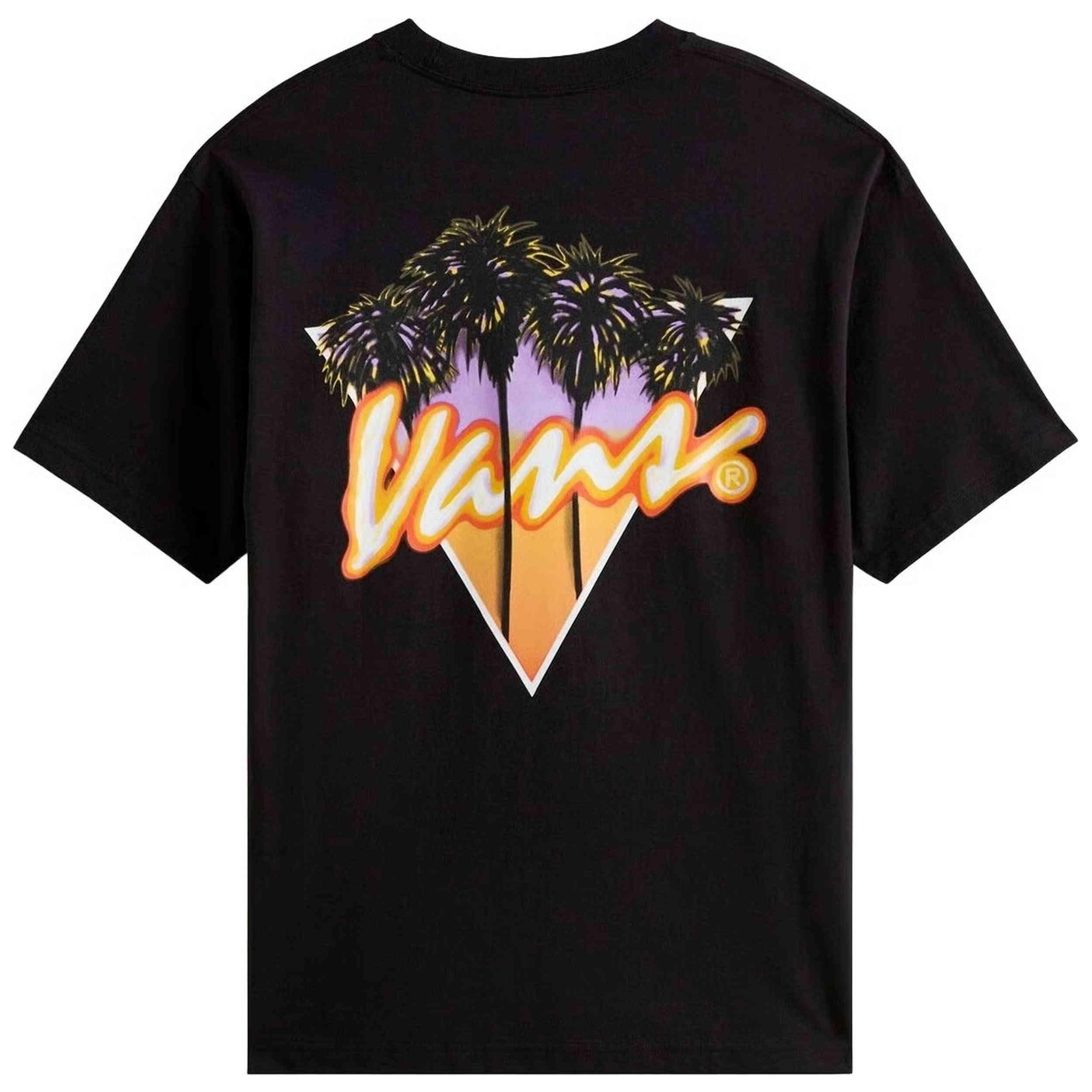T-shirt Vans modèle Palm Drive SS Tee Black pour homme 2/5