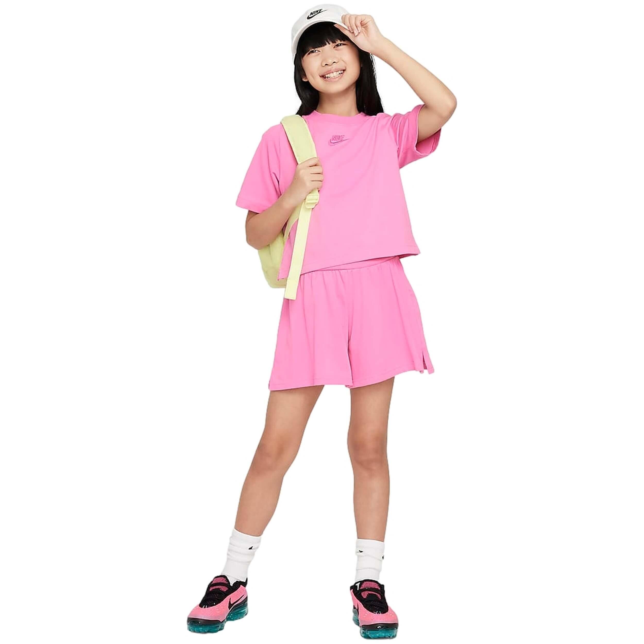 Camiseta de manga corta Nike modelo FN8589-675 para niñas 5/5