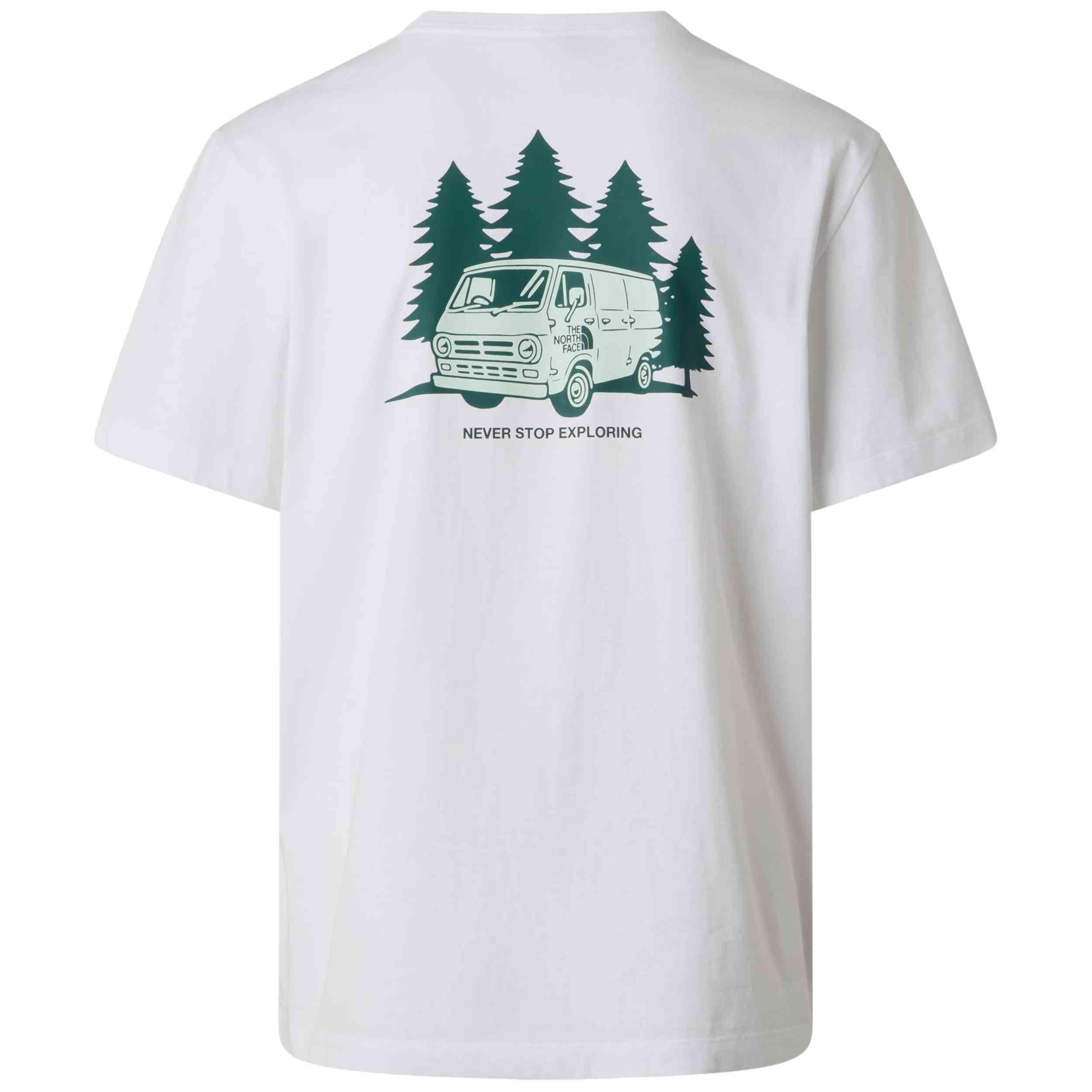 T-shirt The north face modèle M VAN LIFE RELAXED SHORT SLEEVE TEE-GRA pour homme 2/5
