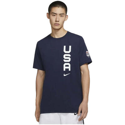 T-shirt met korte mouwen nike model ct8795-451 voor mannen