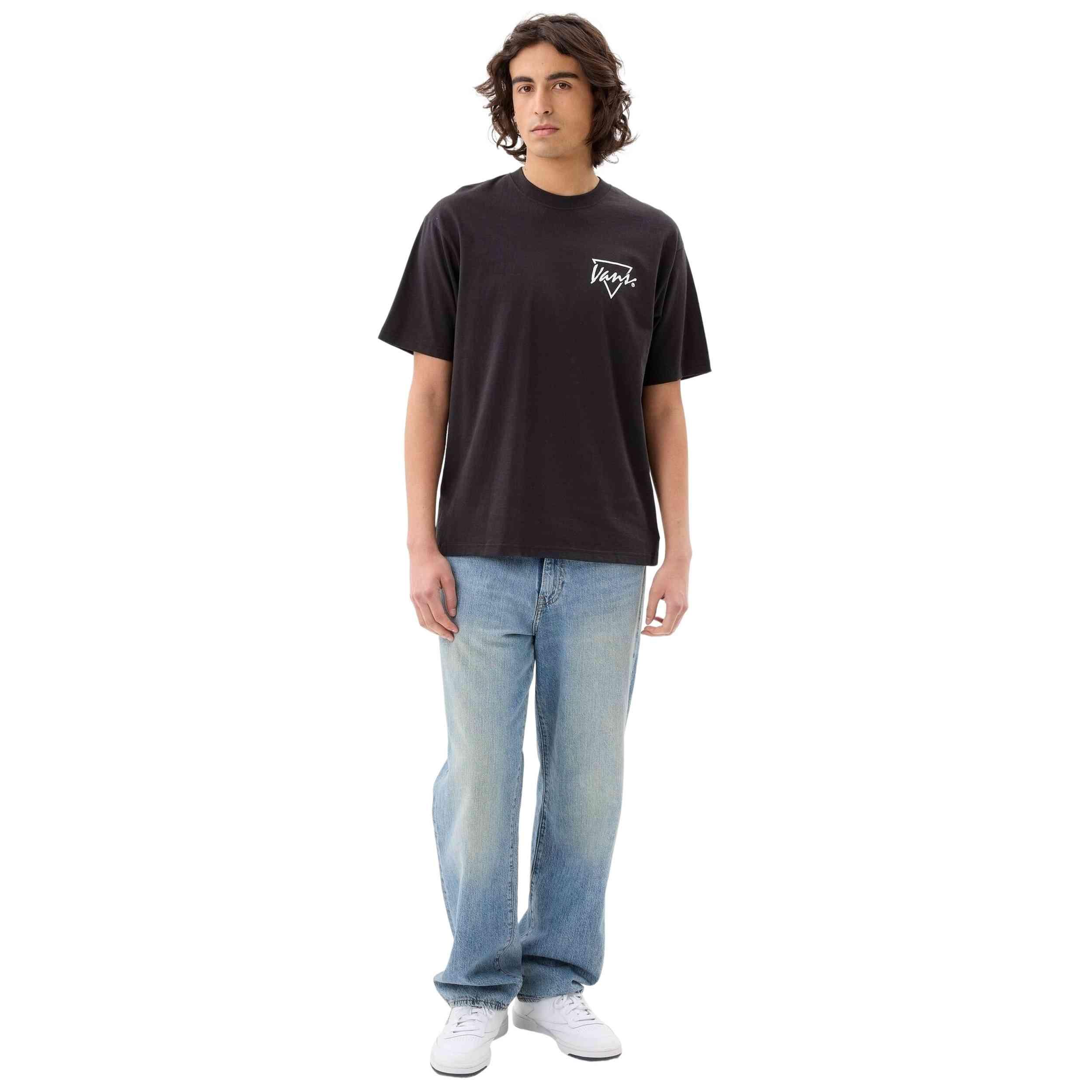 T-shirt Vans modèle Palm Drive SS Tee Black pour homme 4/5