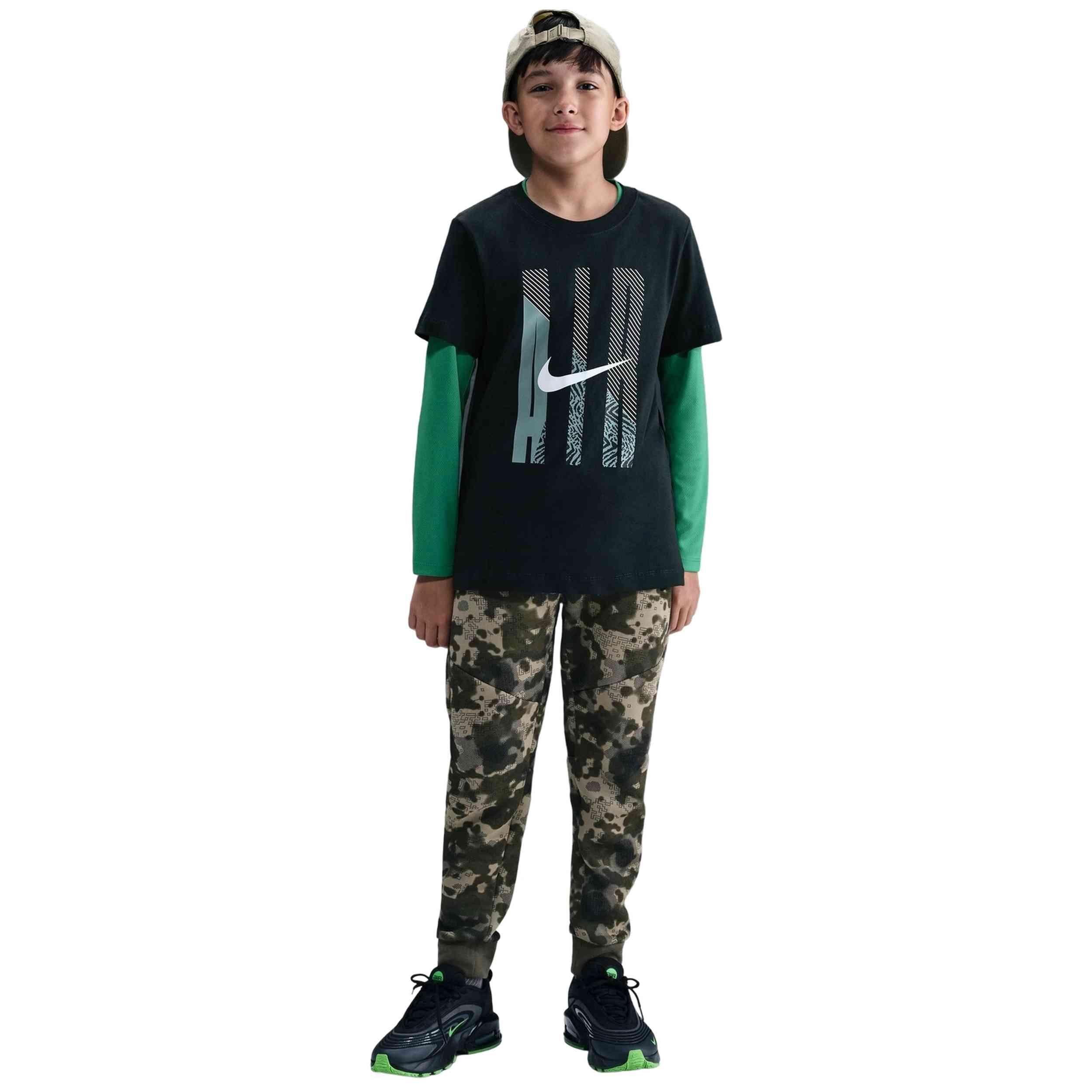 Camiseta de manga corta Nike modelo IM6580-390 para niños unisex 4/5