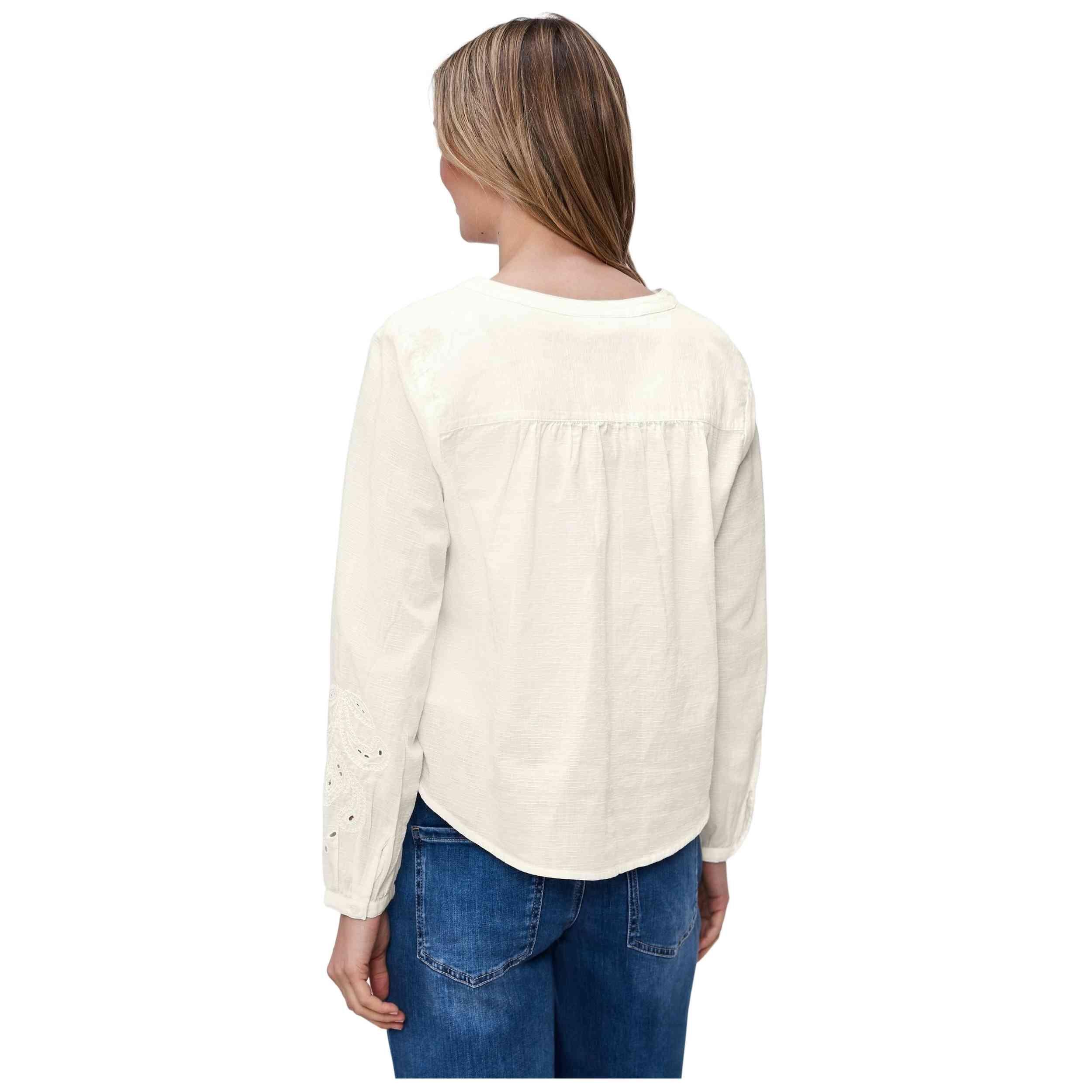 T-shirt Street one modèle 346432 V-neck Buttoned blouse pour femmes 3/5