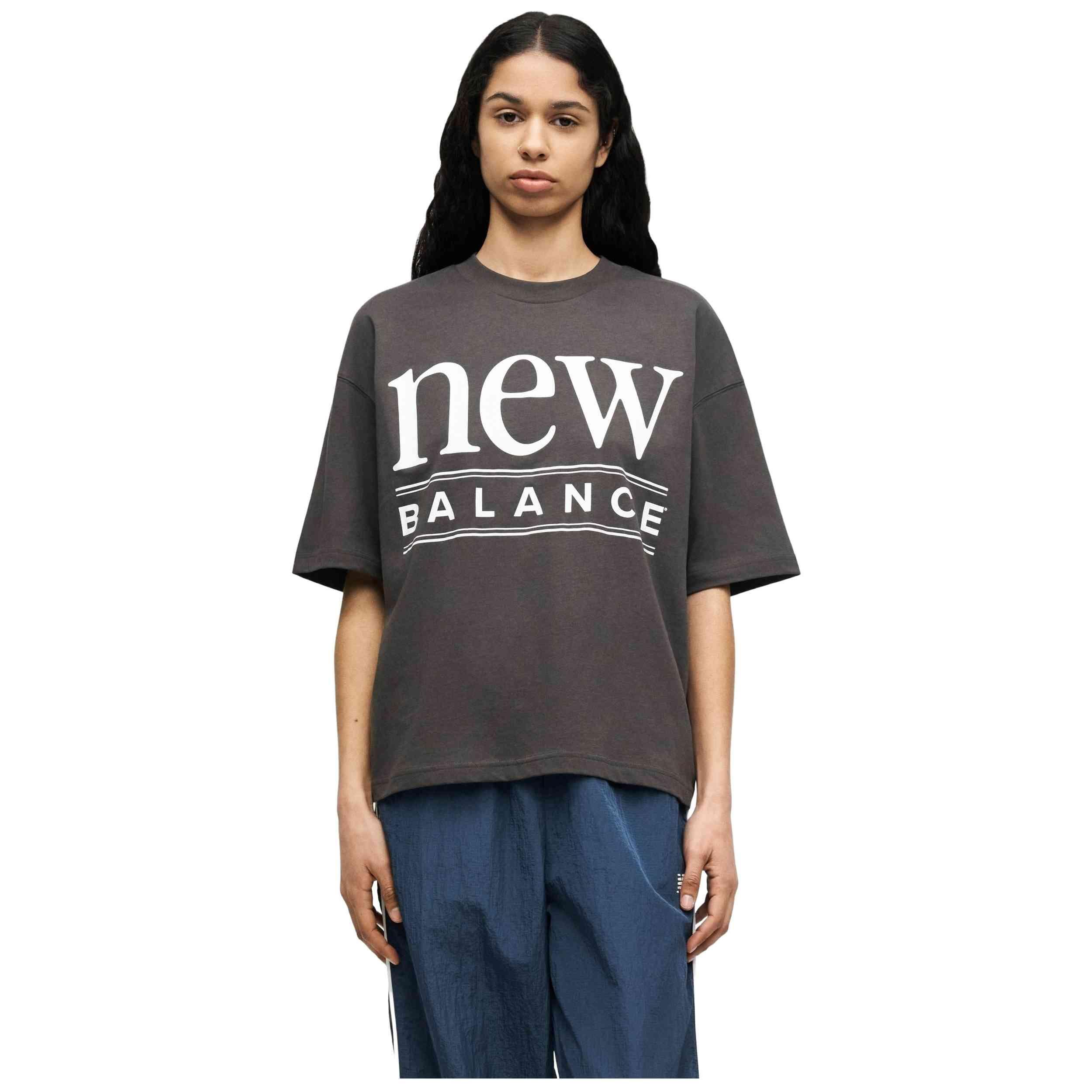 T-shirt New balance modèle WT61U5F6ABR pour femmes 5/5
