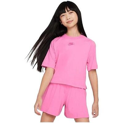 T-shirt met korte mouwen nike model fn8589-675 voor meisjes