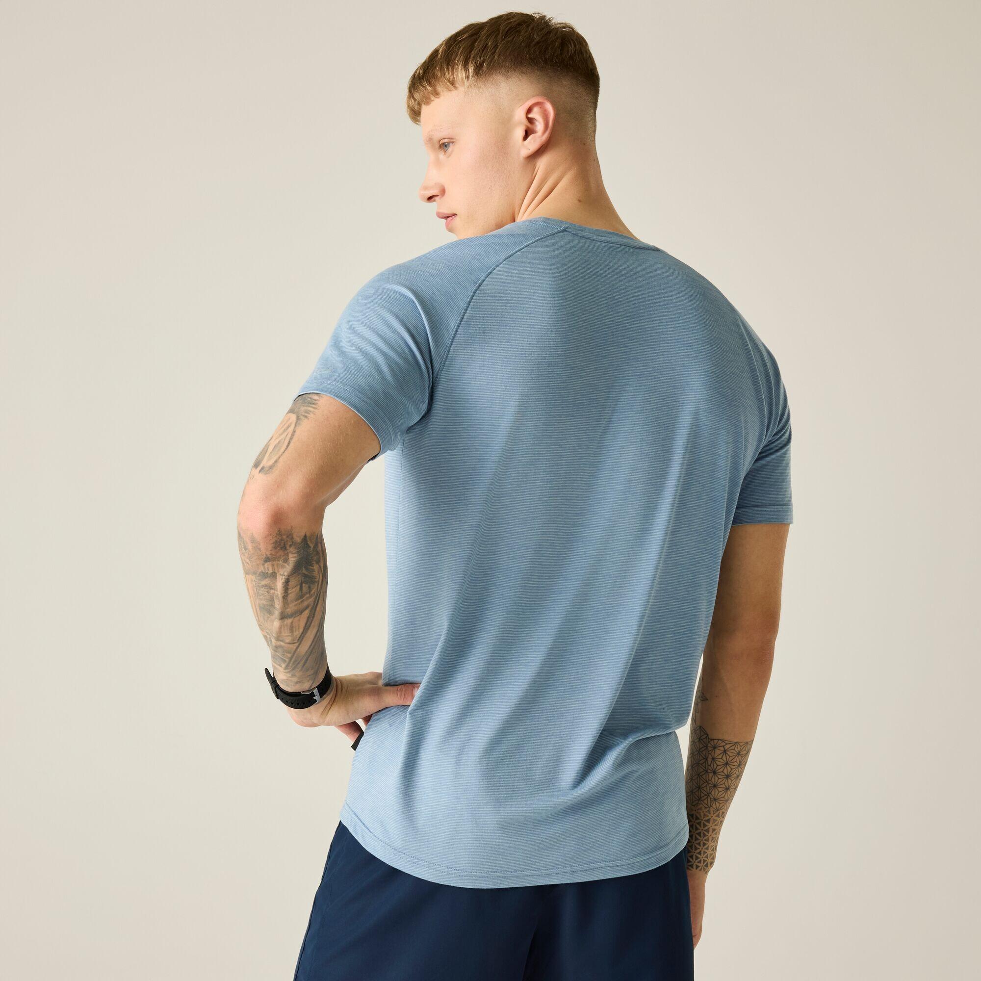 Tee Shirt Respirant Homme Dare 2B "Persist Tee" 2XL Bleu 2/7