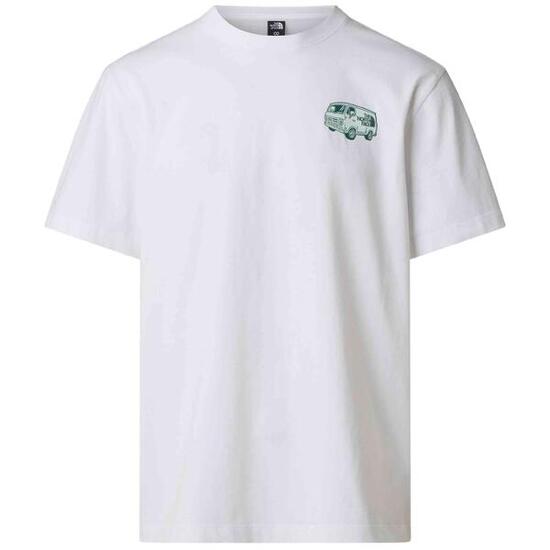 T-shirt The north face modèle M VAN LIFE RELAXED SHORT SLEEVE TEE-GRA pour homme